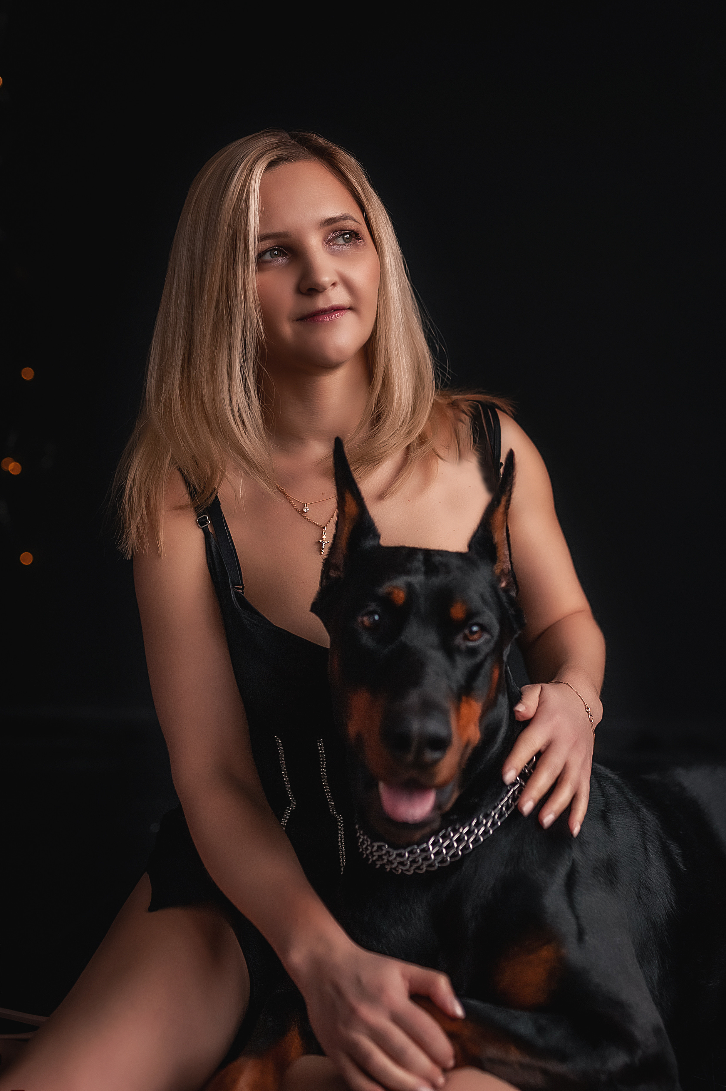 Фотопроект с доберманом. Семейный, детский фотограф в Воронеже Анна Никитина