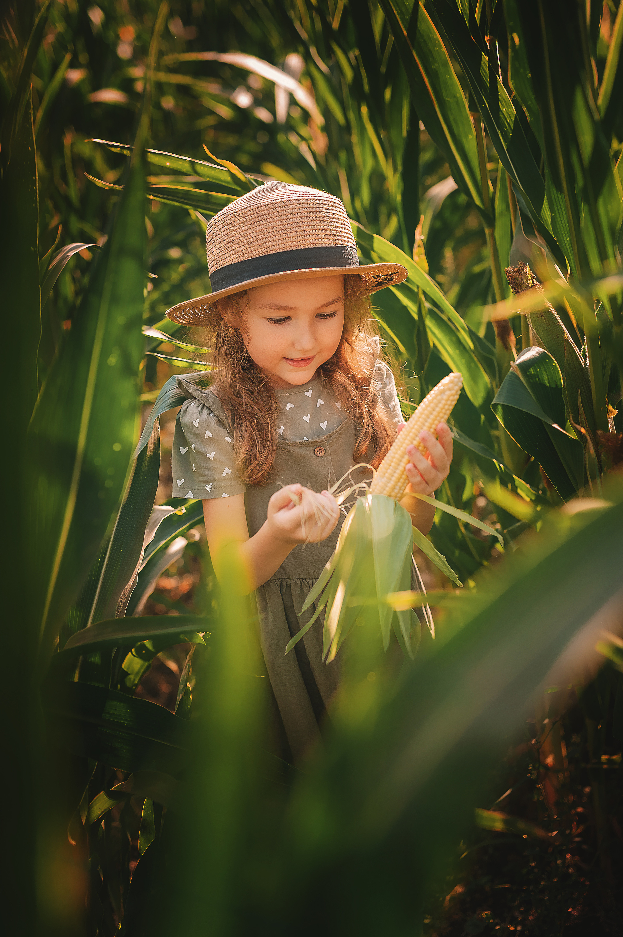 Фотосессия в кукурузе. Семейный, детский фотограф в Воронеже Анна Никитина