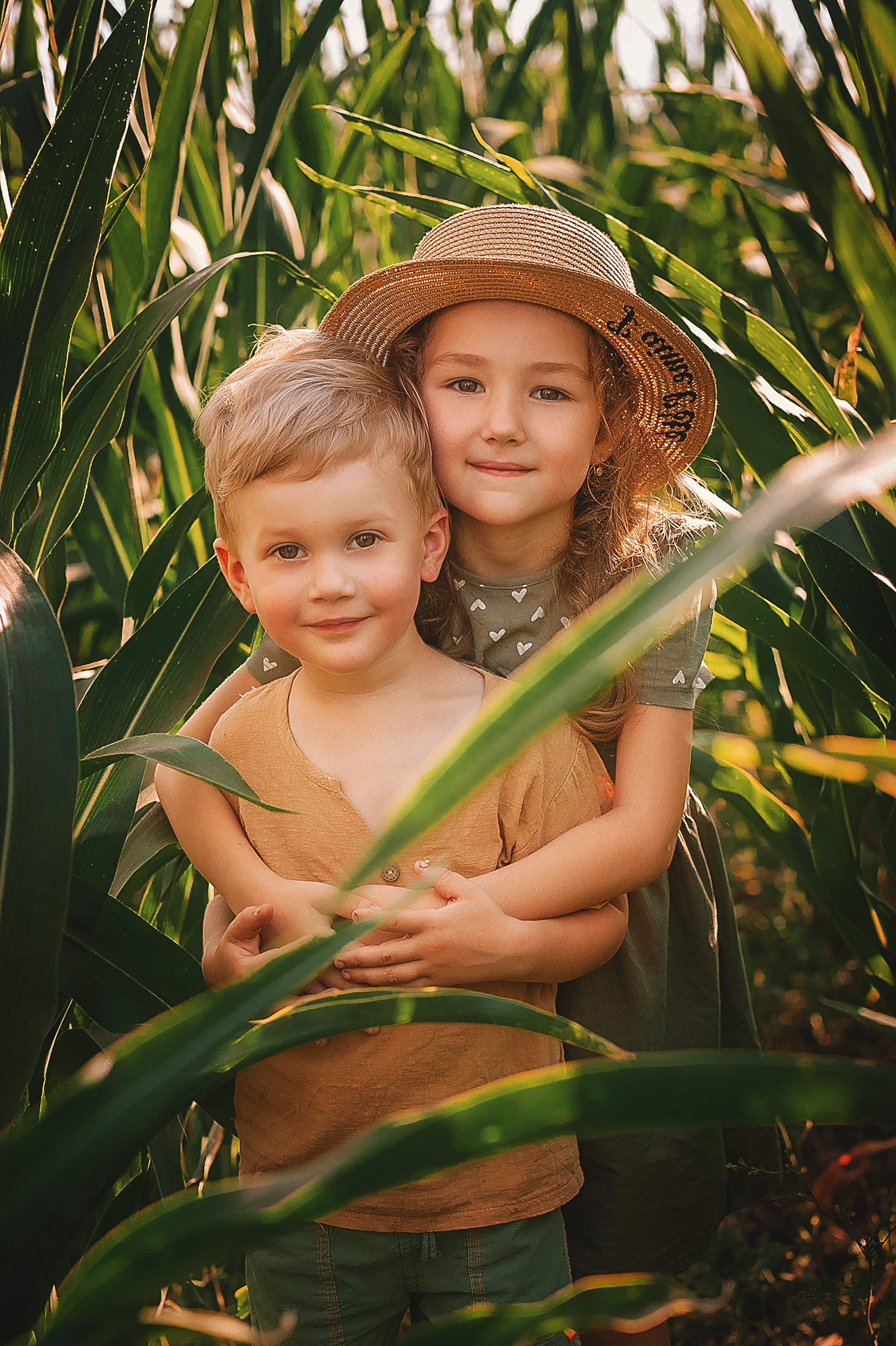 Фотосессия в кукурузе. Семейный, детский фотограф в Воронеже Анна Никитина