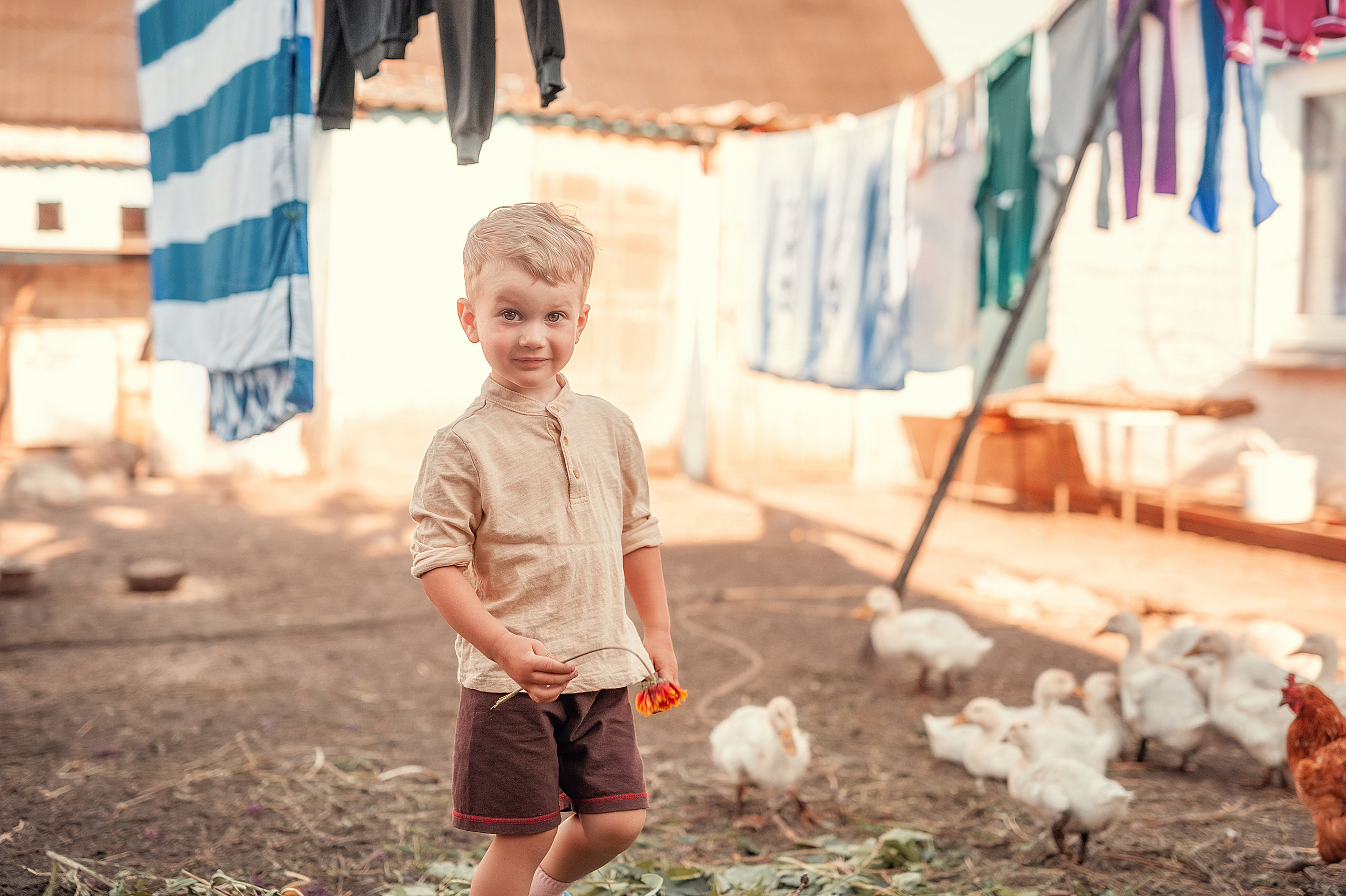 Птичий двор. Семейный, детский фотограф в Воронеже Анна Никитина