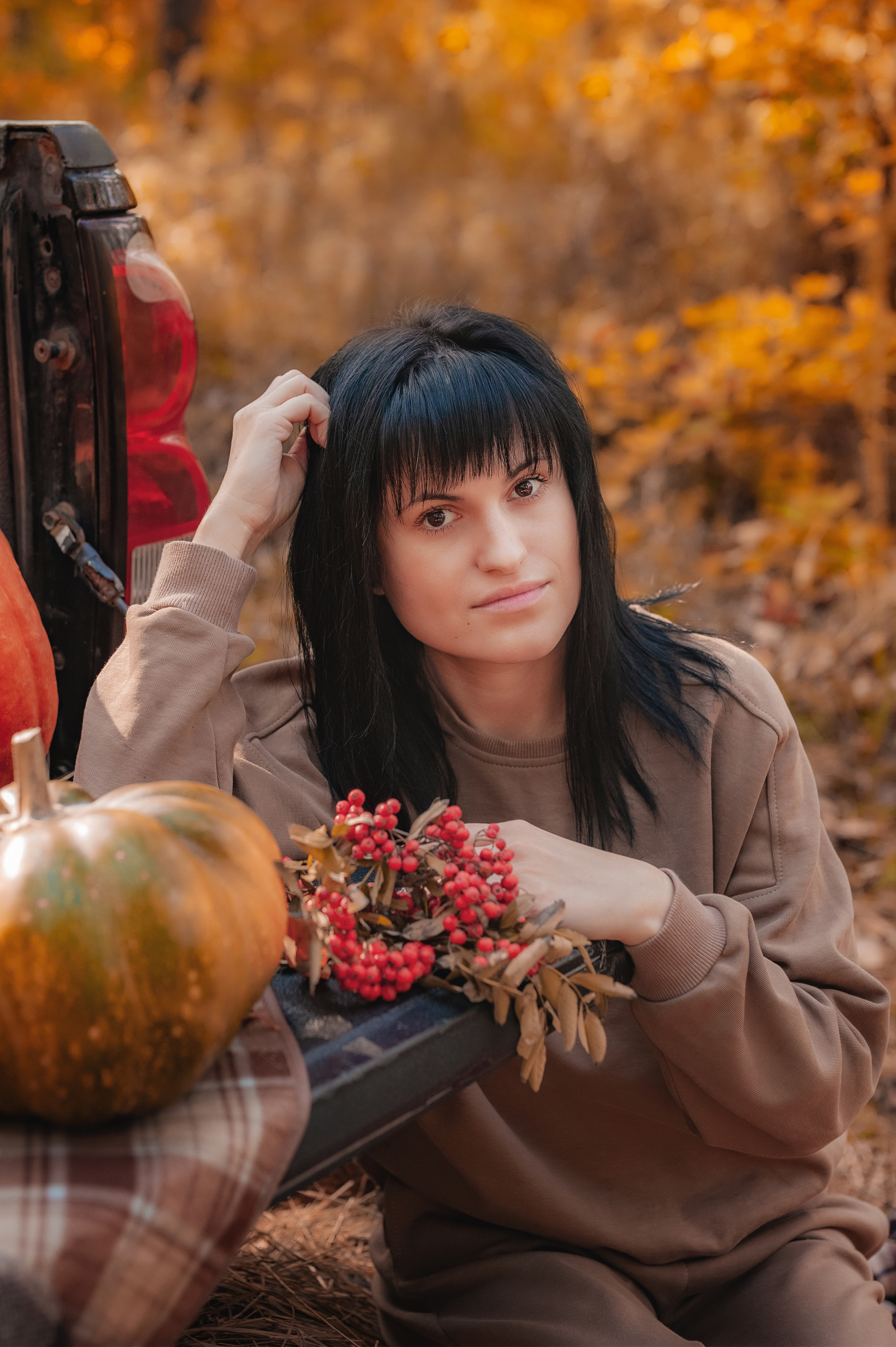 Осенний пикап. Семейный, детский фотограф в Воронеже Анна Никитина