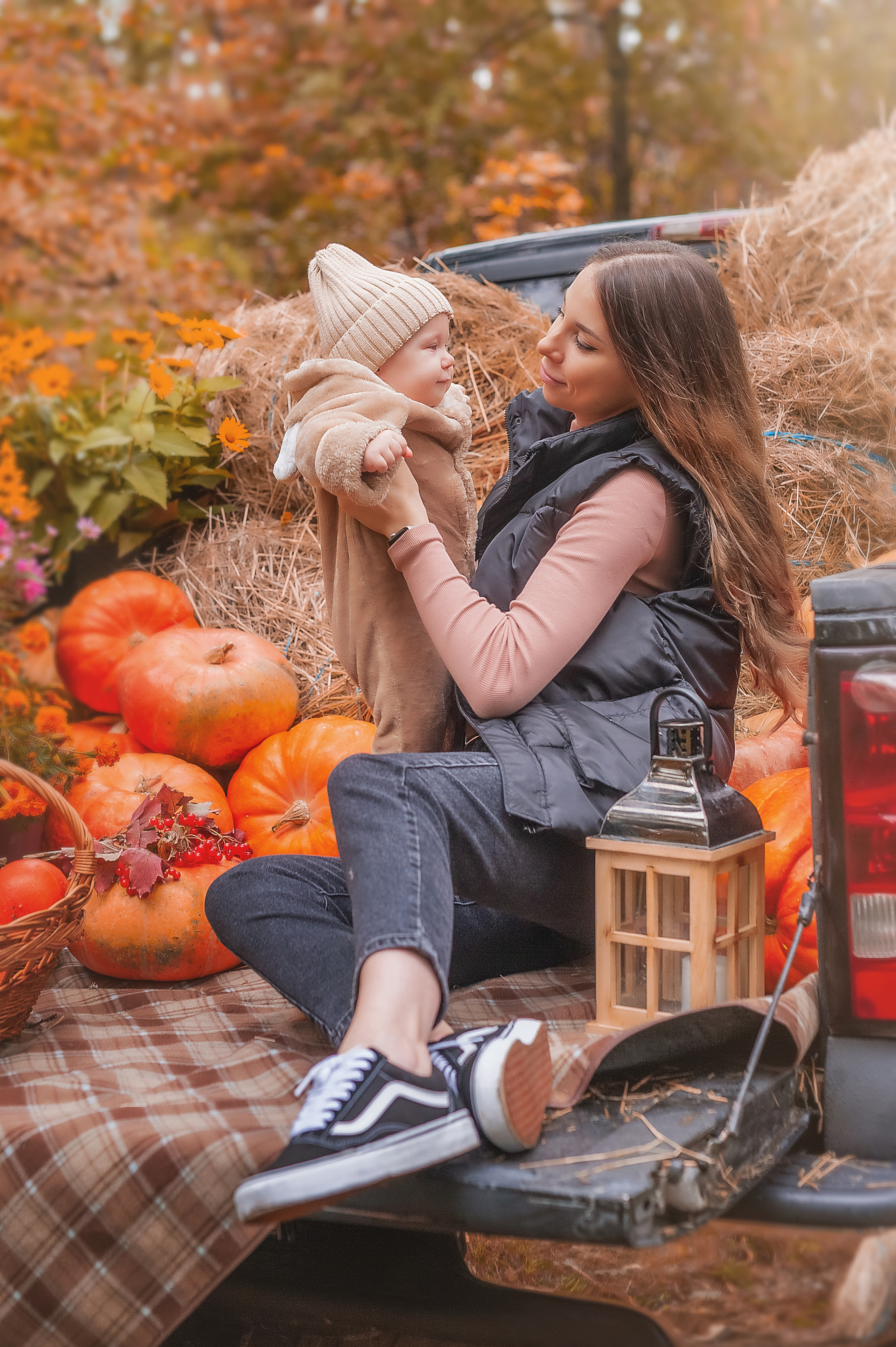 Осенний пикап. Семейный, детский фотограф в Воронеже Анна Никитина