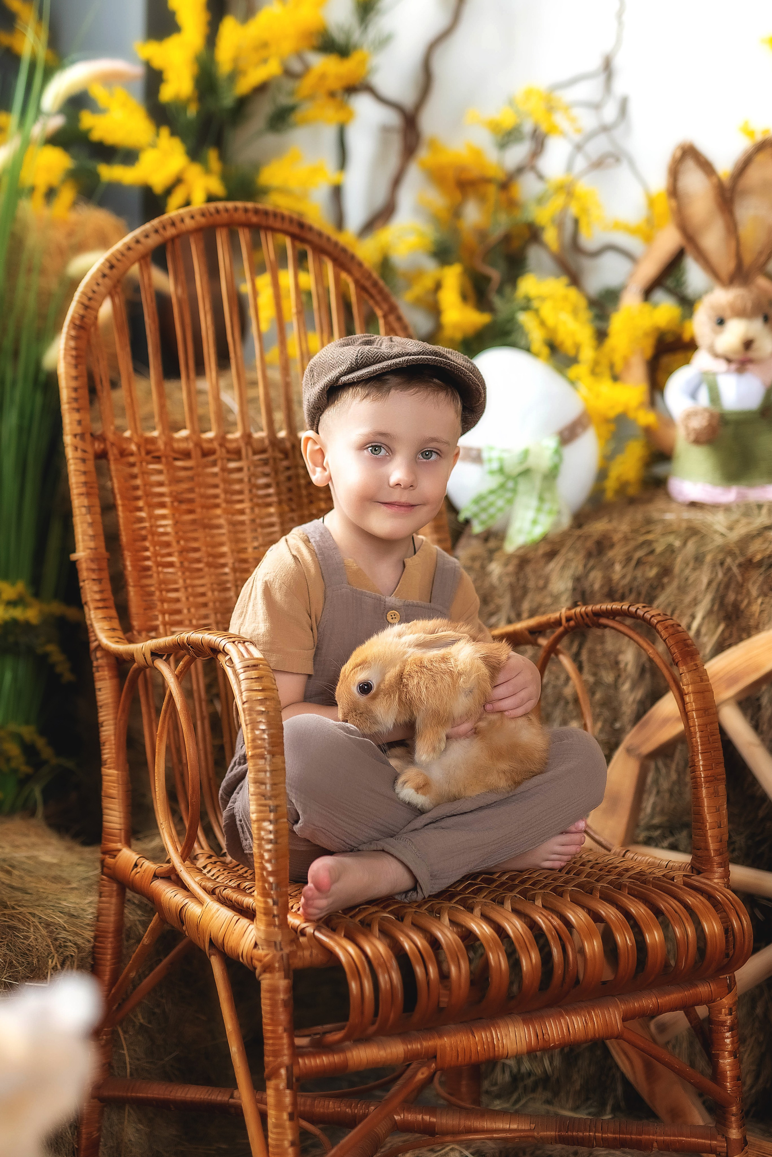 Фотосессия с кроликом. Семейный, детский фотограф в Воронеже Анна Никитина