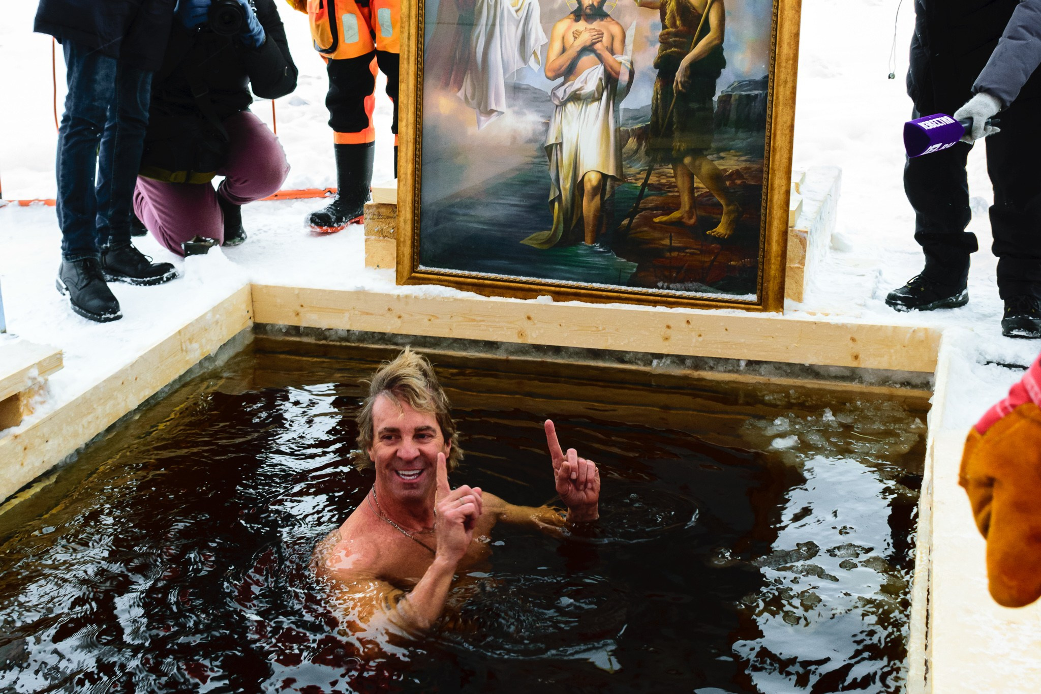 Крещение 19 января в Санкт-Петербурге