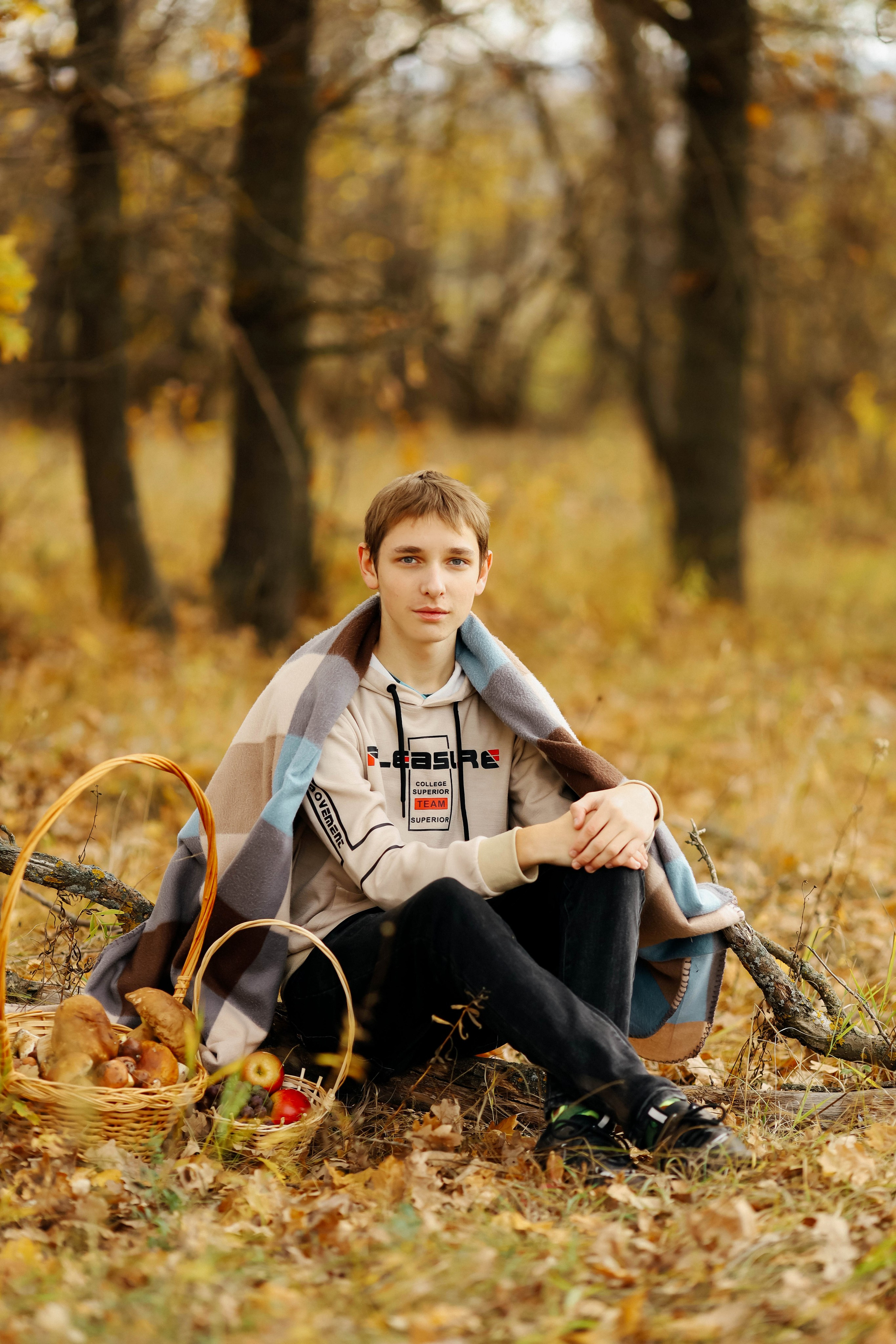 Осенняя фотосессия класса. Семейный и свадебный фотограф в Пензе Валерия Филюкова