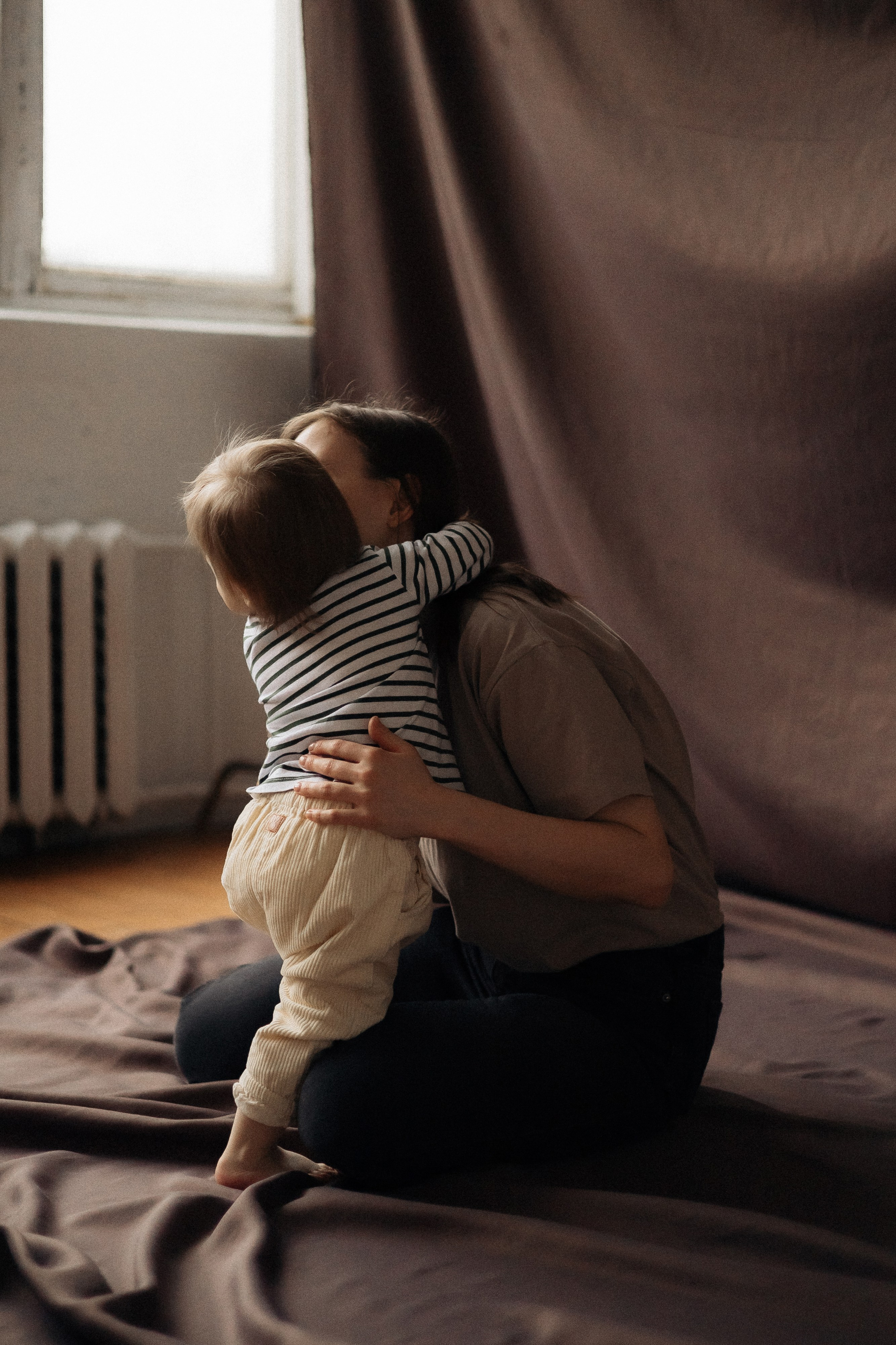 Сабина с мамой и папой