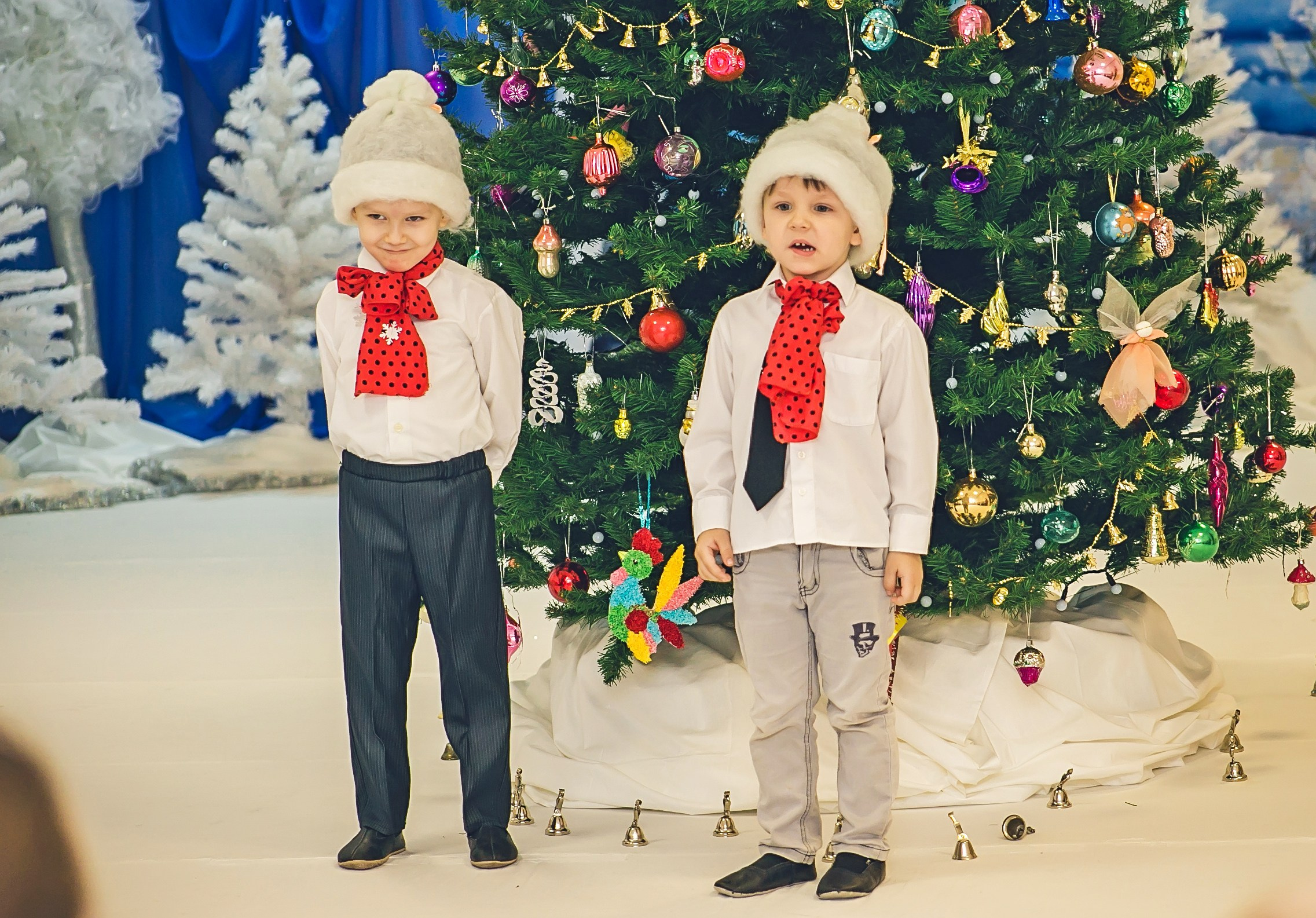 Новый год в саду. Семейный и детский фотограф в Нижнем Новгороде