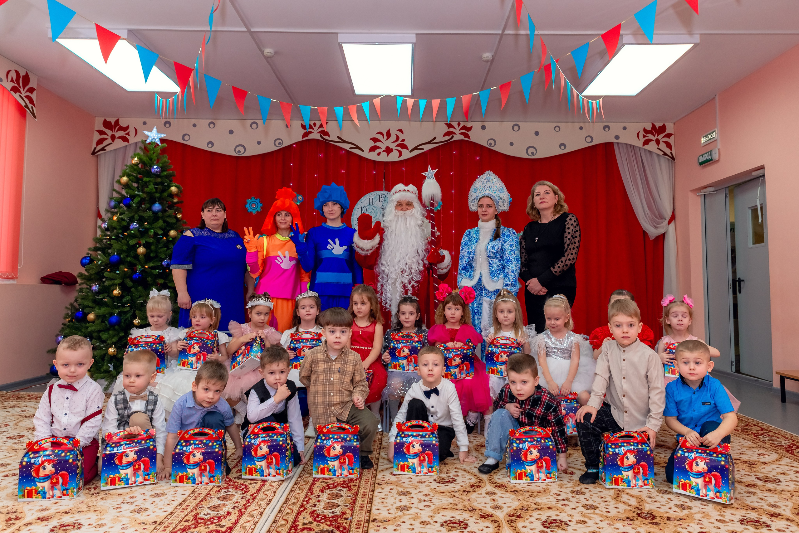 Утренник в саду. Фотограф Крещение Венчание Москва
