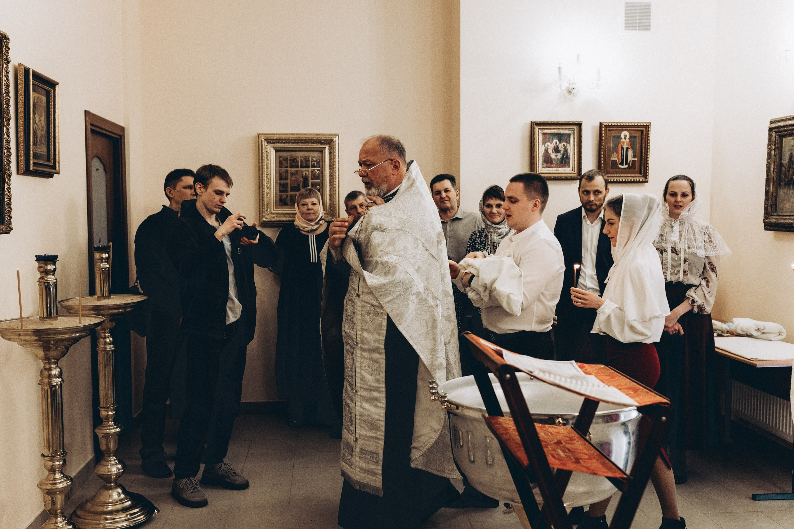 Крещение Ивана и Софии