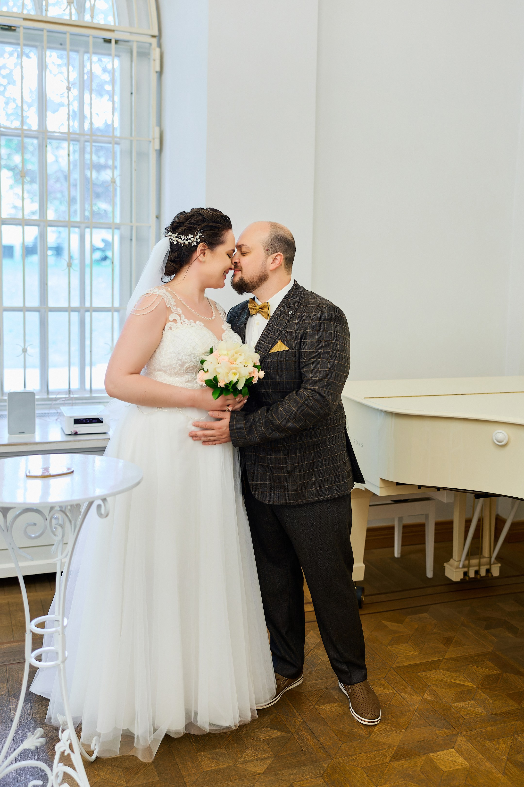 Свадебная фотосессия в Царицыно. Свадебный фотограф Сергей Колбинский