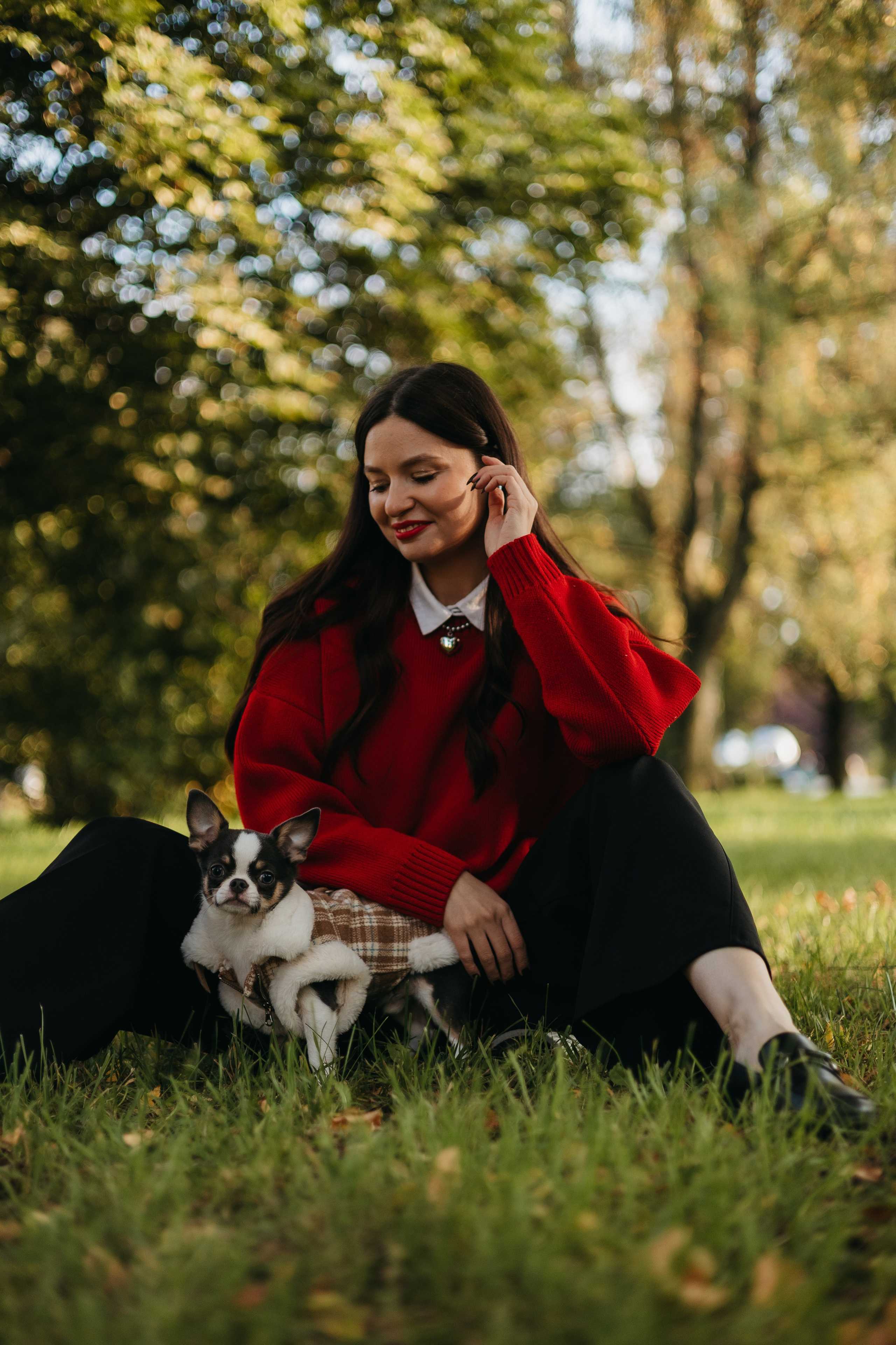 Лера и Пряня. Фотограф животных Евгения Верцинская