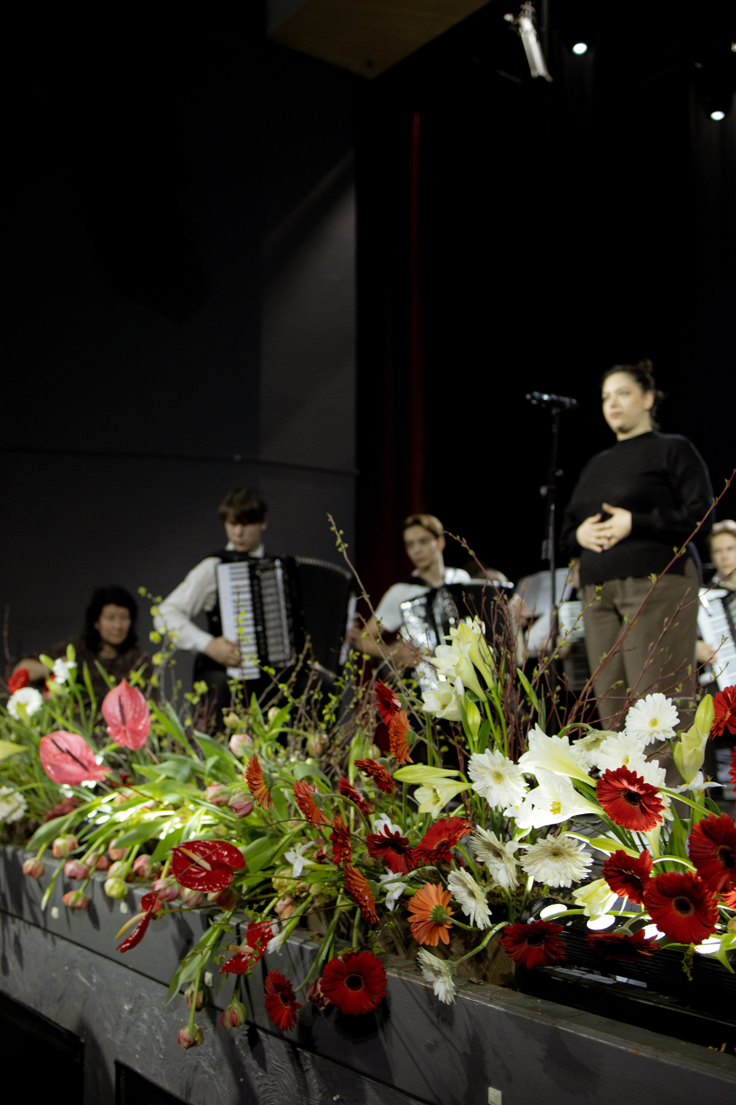 Оформление Отчетного концерта Музыкальной школы Глазунова. Оформление свадеб, декор свадеб Вера Маркова, Москва