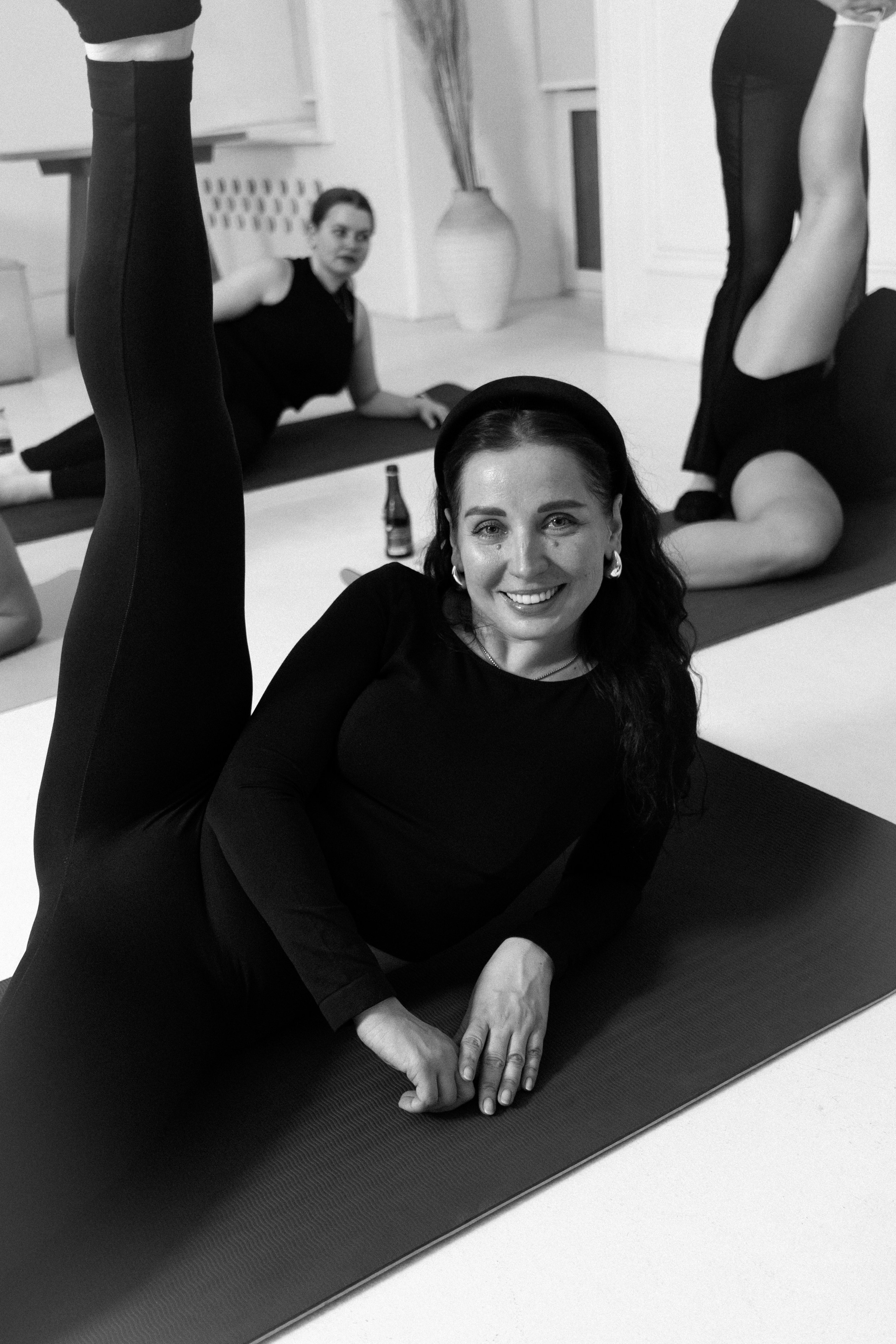 Новогоднее занятие по растяжке. Фотограф в Санкт-Петербурге Смирнова Диана