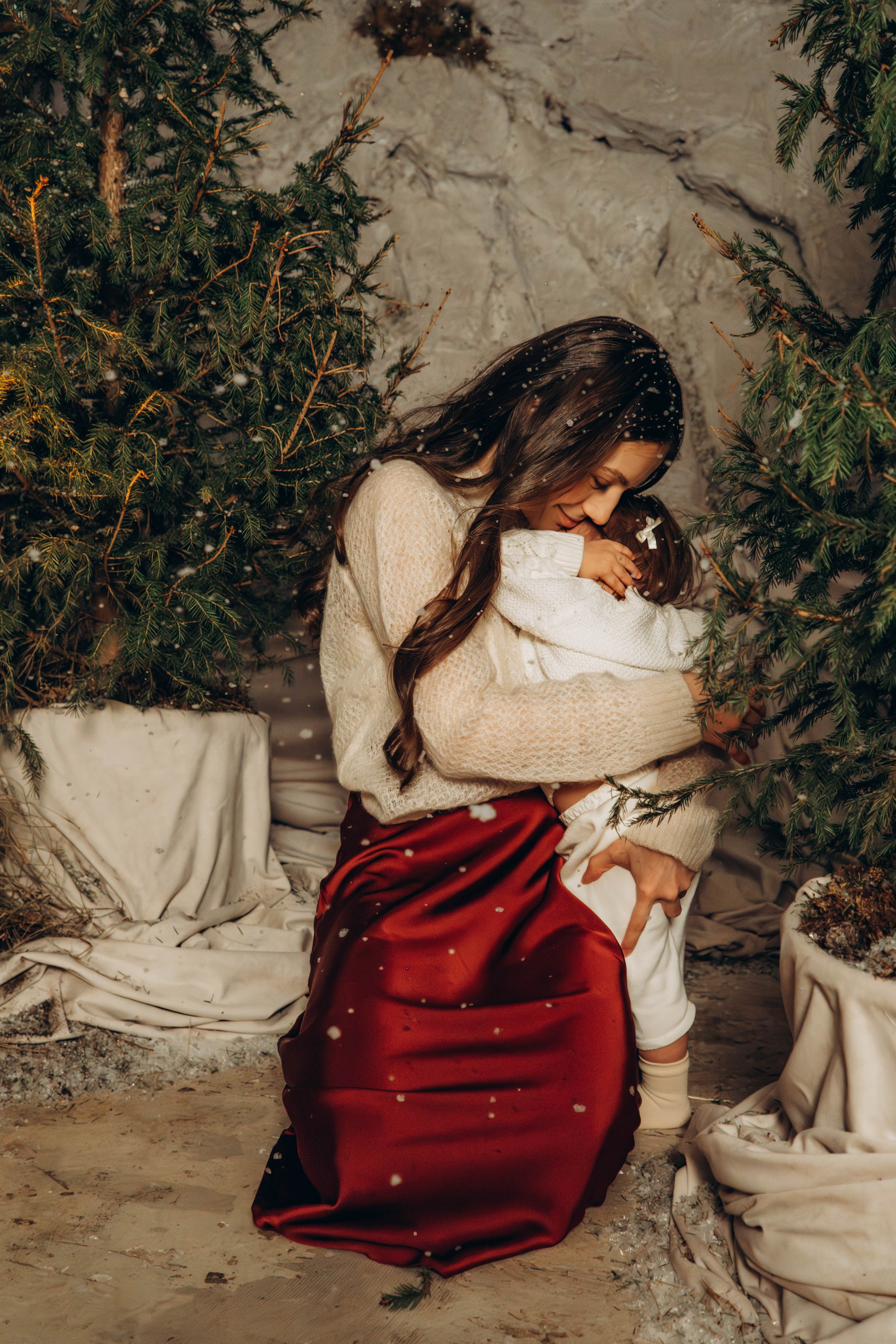 Анастасия и Мира. Студия «Мох». Фотограф Москва Валерия Веденина