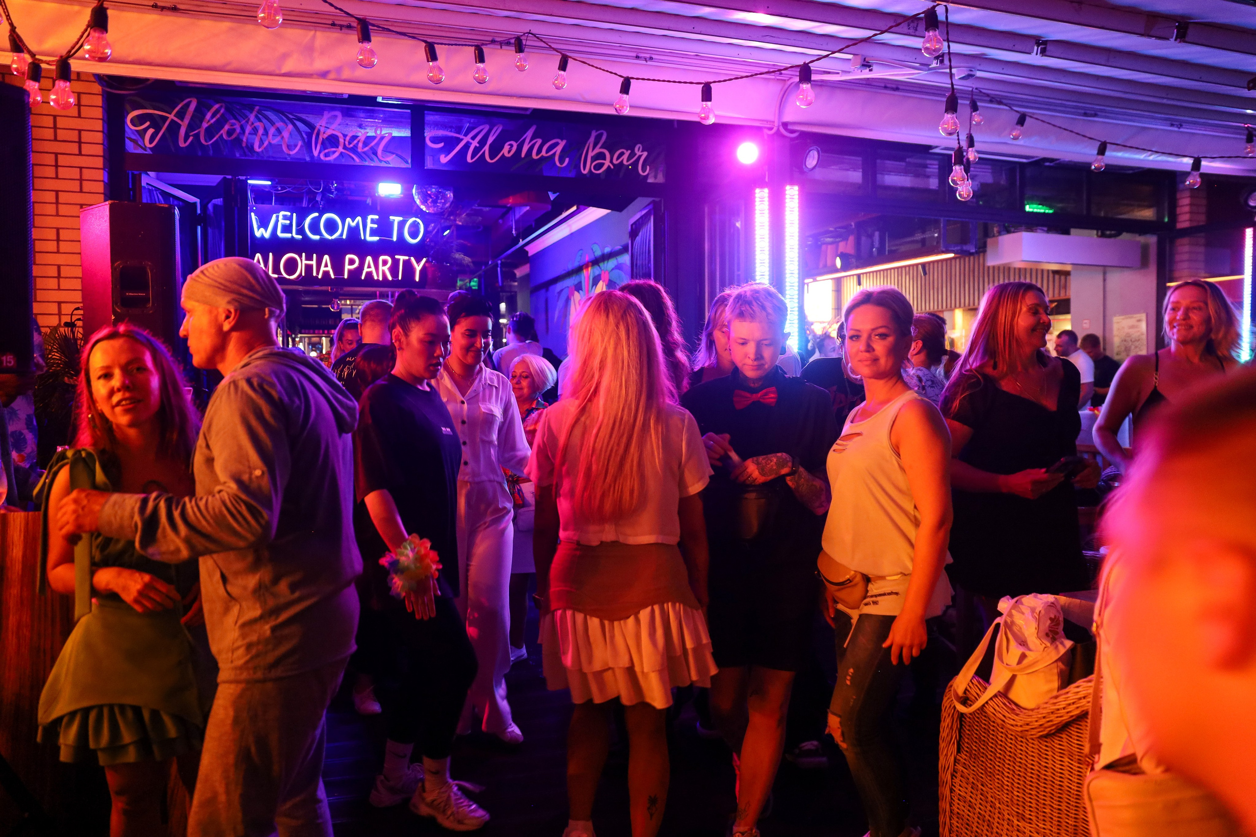 Вечеринки ALOHA BAR. Фотограф мероприятий Ирина Каширина