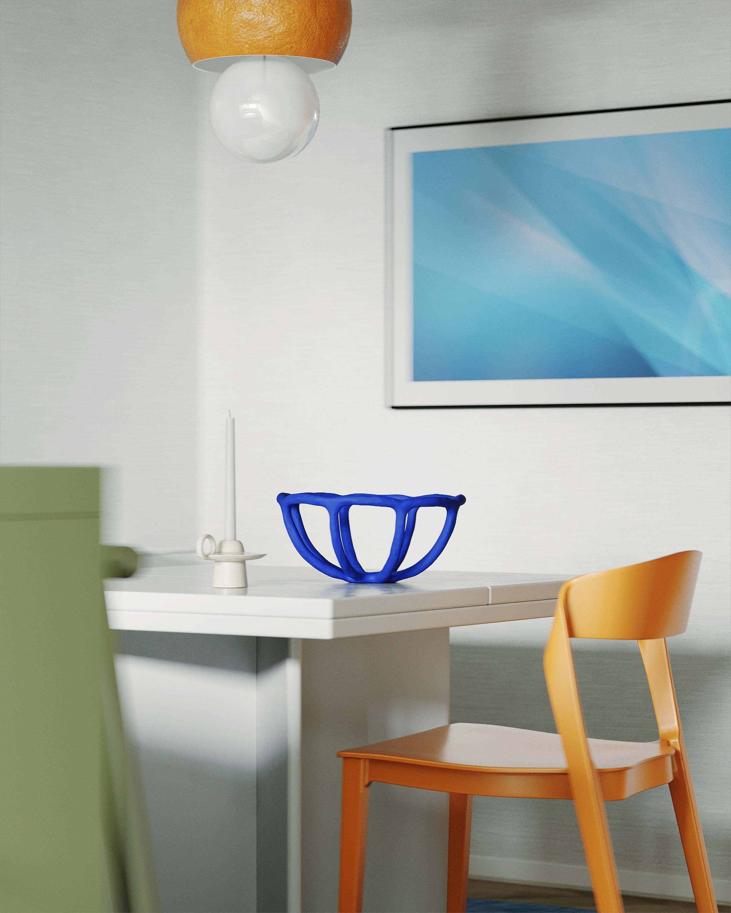 Кухня v.o. 70 м². 3d визуализатор Валерия Романова