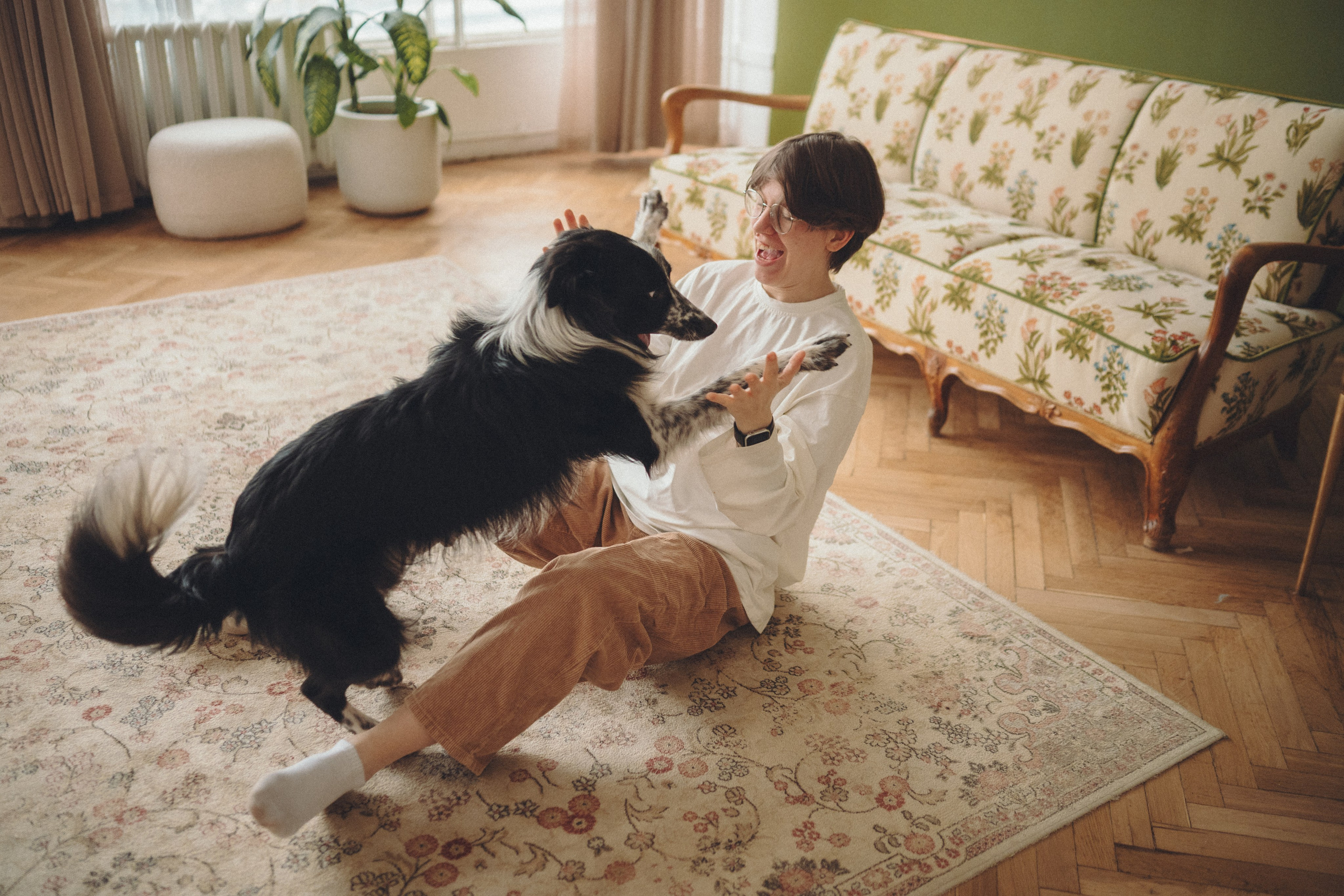 Настя и Рэги. Семейный фотограф анималист Ананьева Мария — Москва