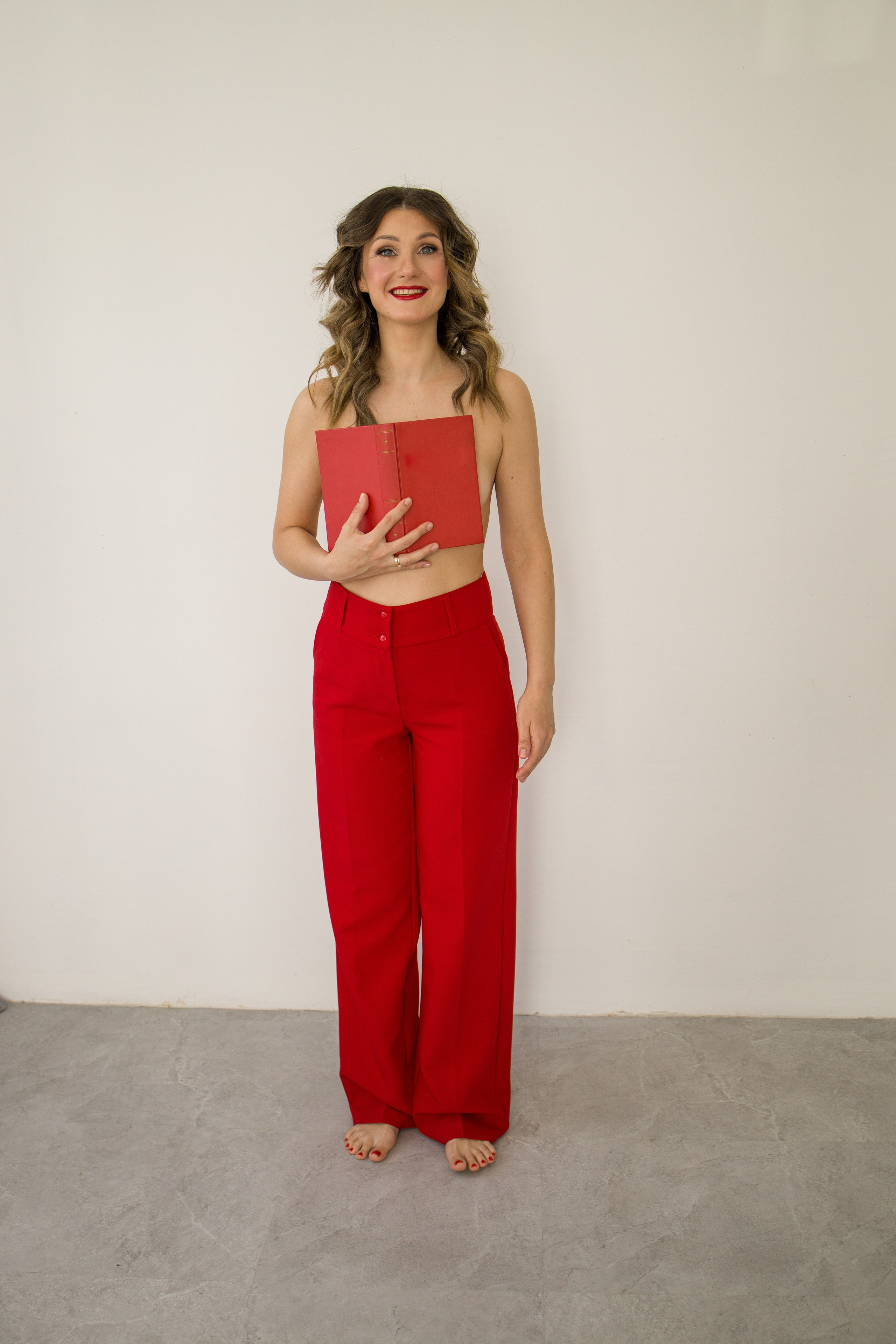 Lady in red. Художественная фотография