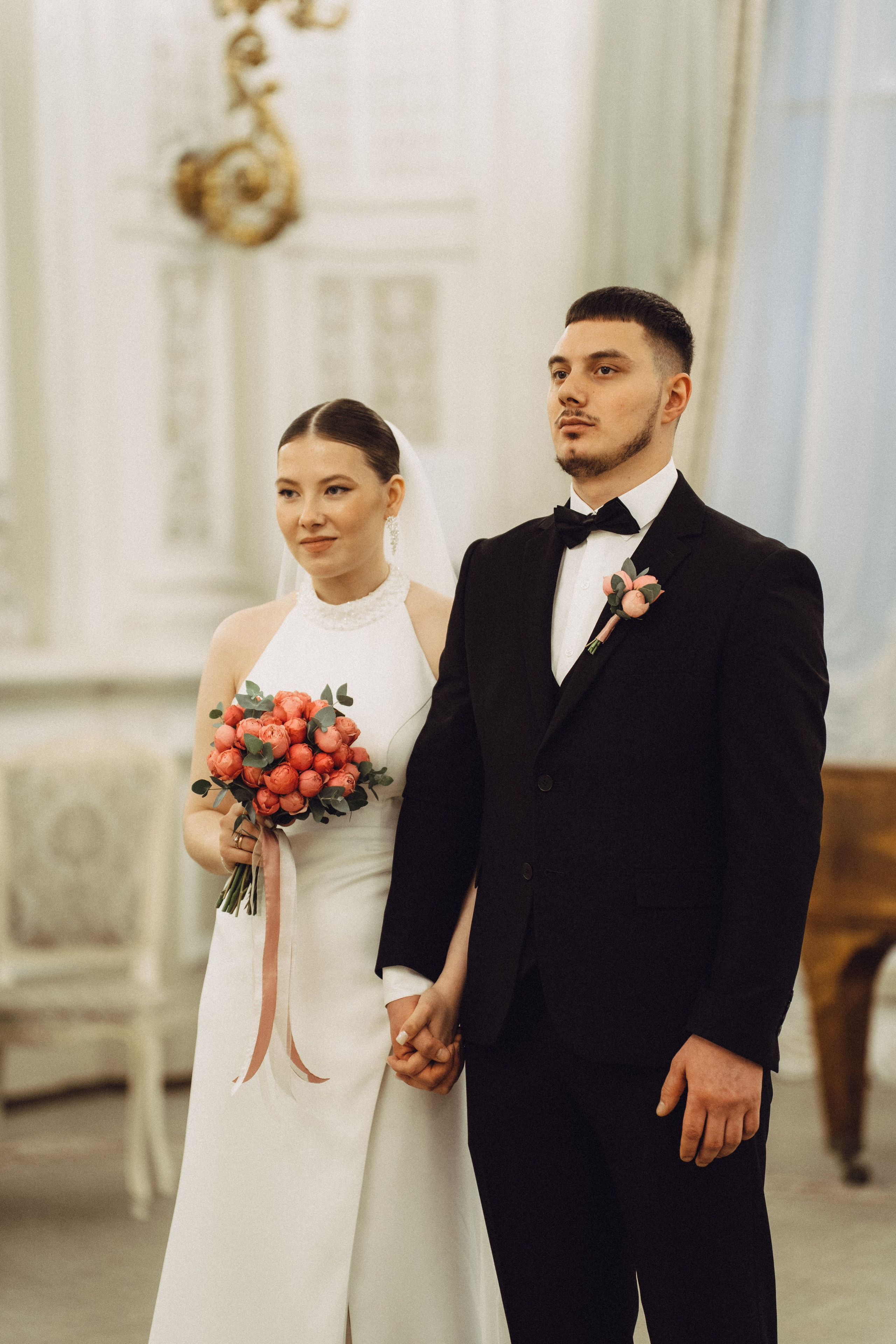 СВАДЕБНАЯ СЬЕМКА В ПЕВОМ ДВОРЦЕ БРАКОСОЧЕТАНИЯ. Профессиональный фотограф, Санкт-Петербург — Виктория Богомолова