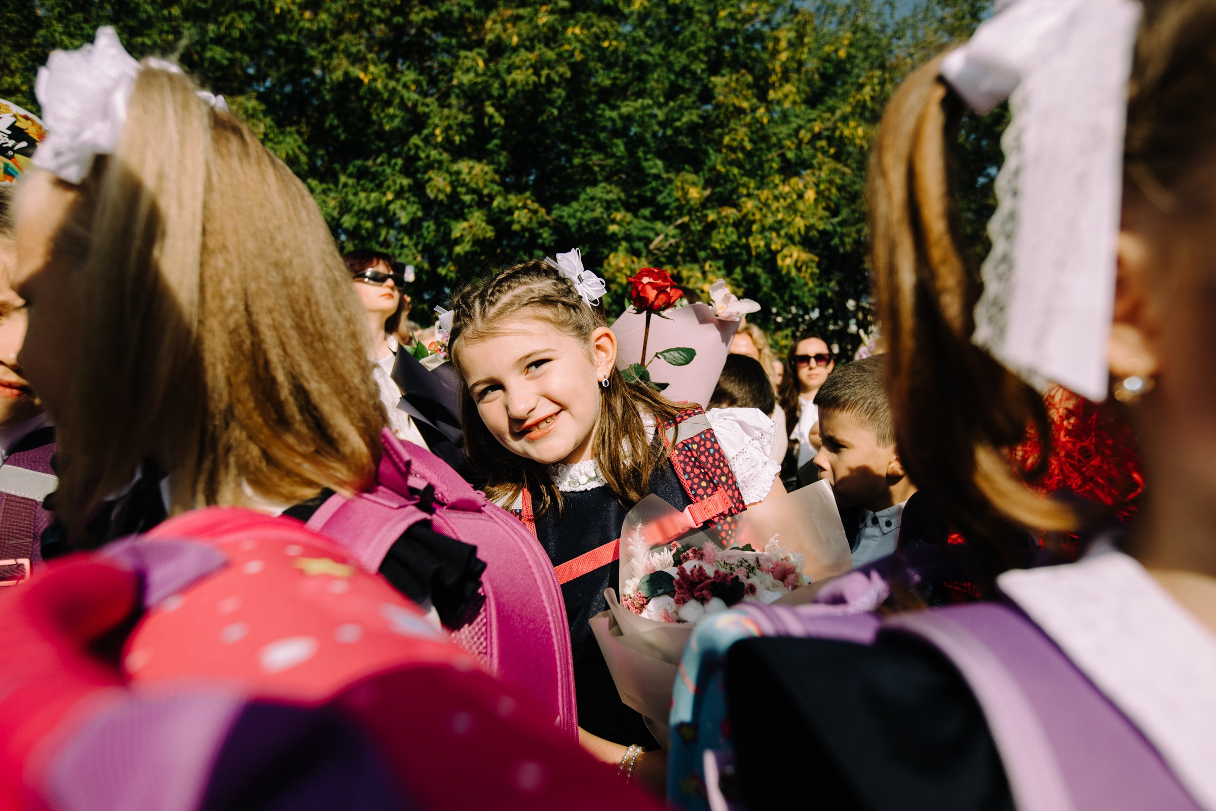 1 сентября. 1 класс. Женский и репортажный фотограф Москва Натали Смирнова