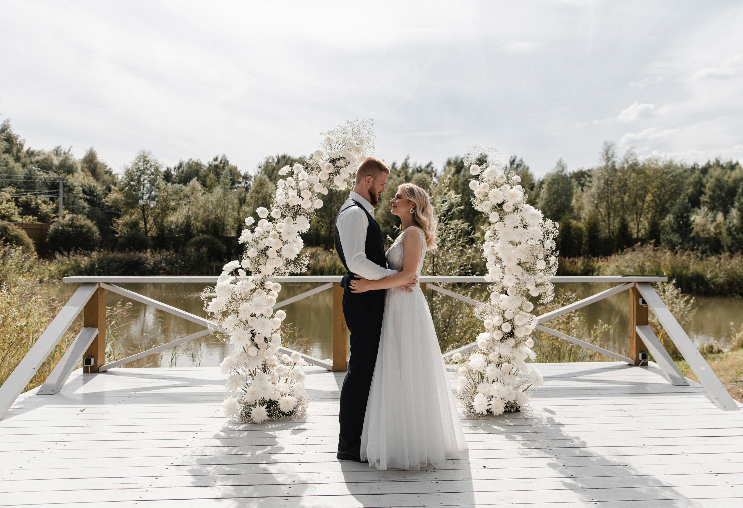 Свадьба с любимой собакой. Свадебный организатор в Москве и Санкт-Петербурге Пергаева Ольга