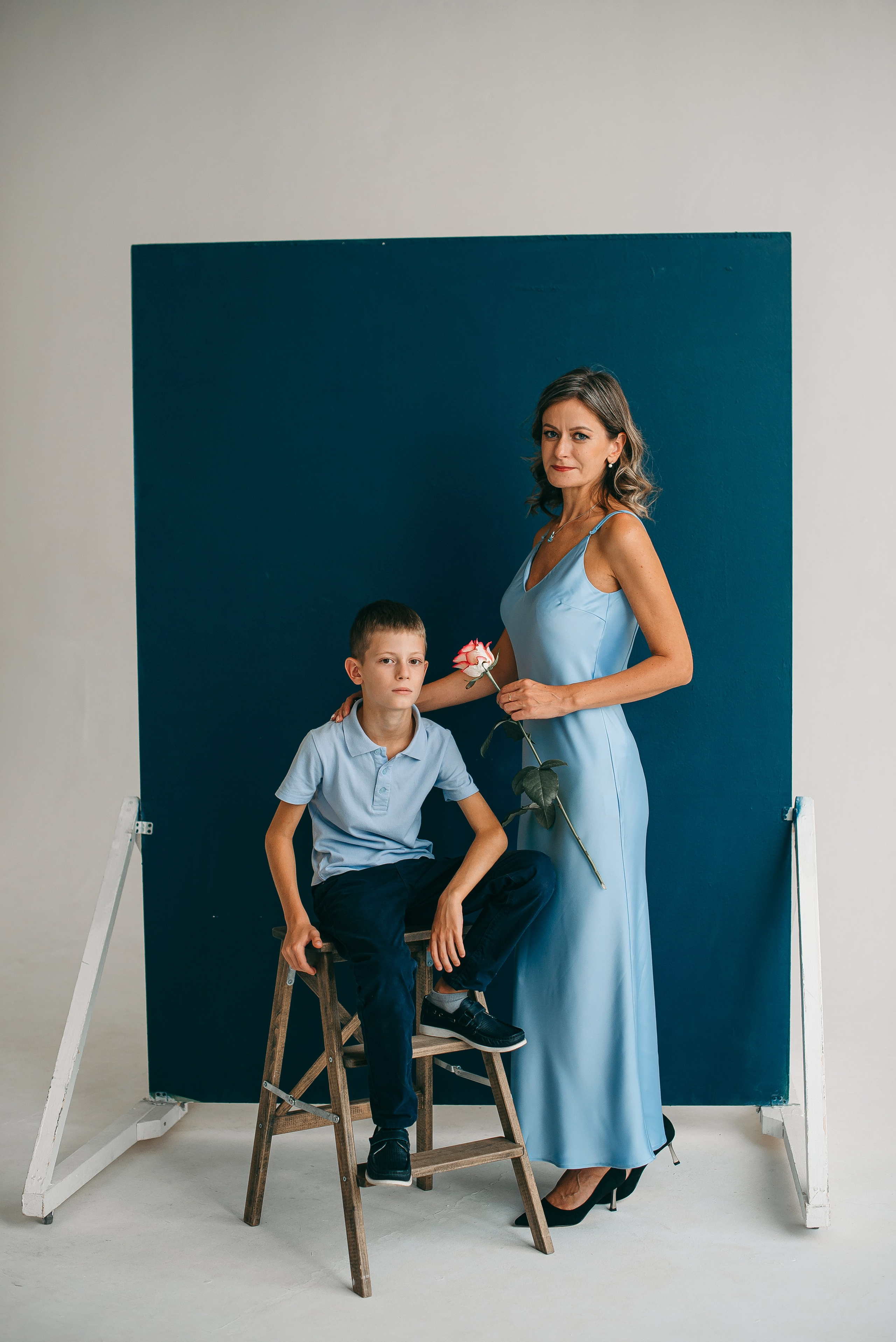 Семейная фотосессия в студии. Семейный и детский фотограф в Обнинске, Калуге, Москве