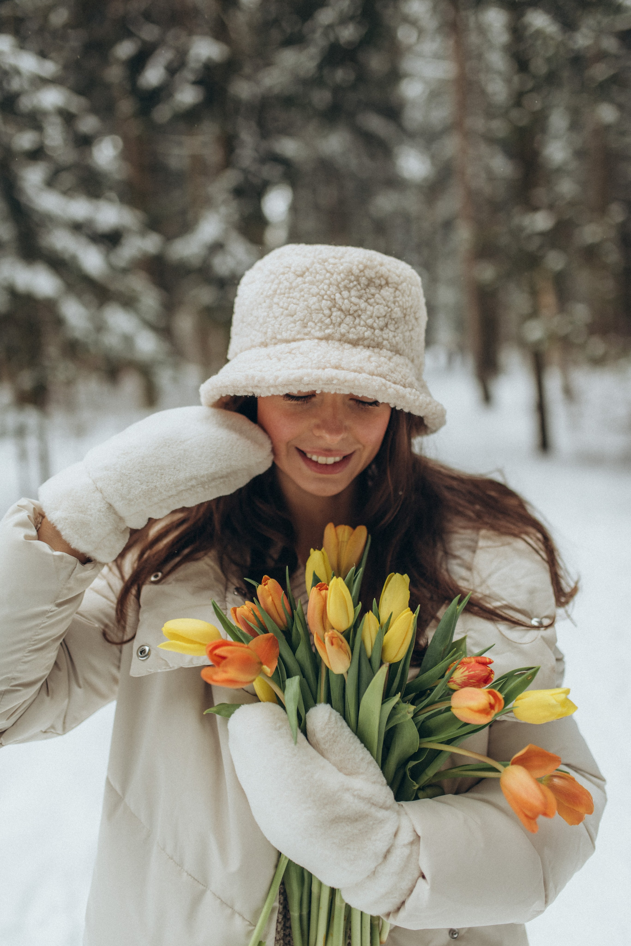 Мелина. Зимняя прогулка. Семейный фотограф в Москве Екатерина Север