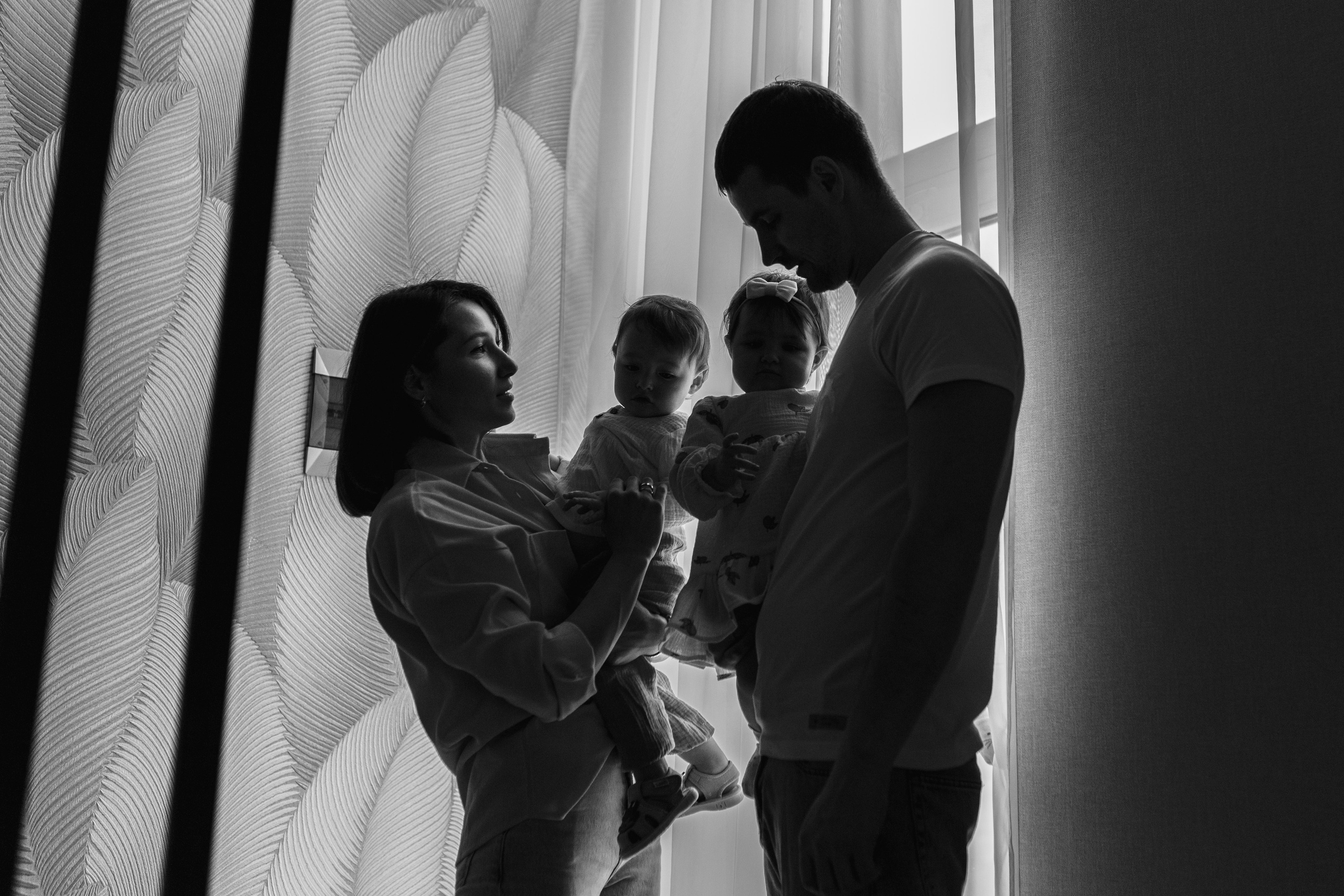 Домашняя семейная фотосессия. Семейный и детский фотограф в Рязани Васюгова Мария