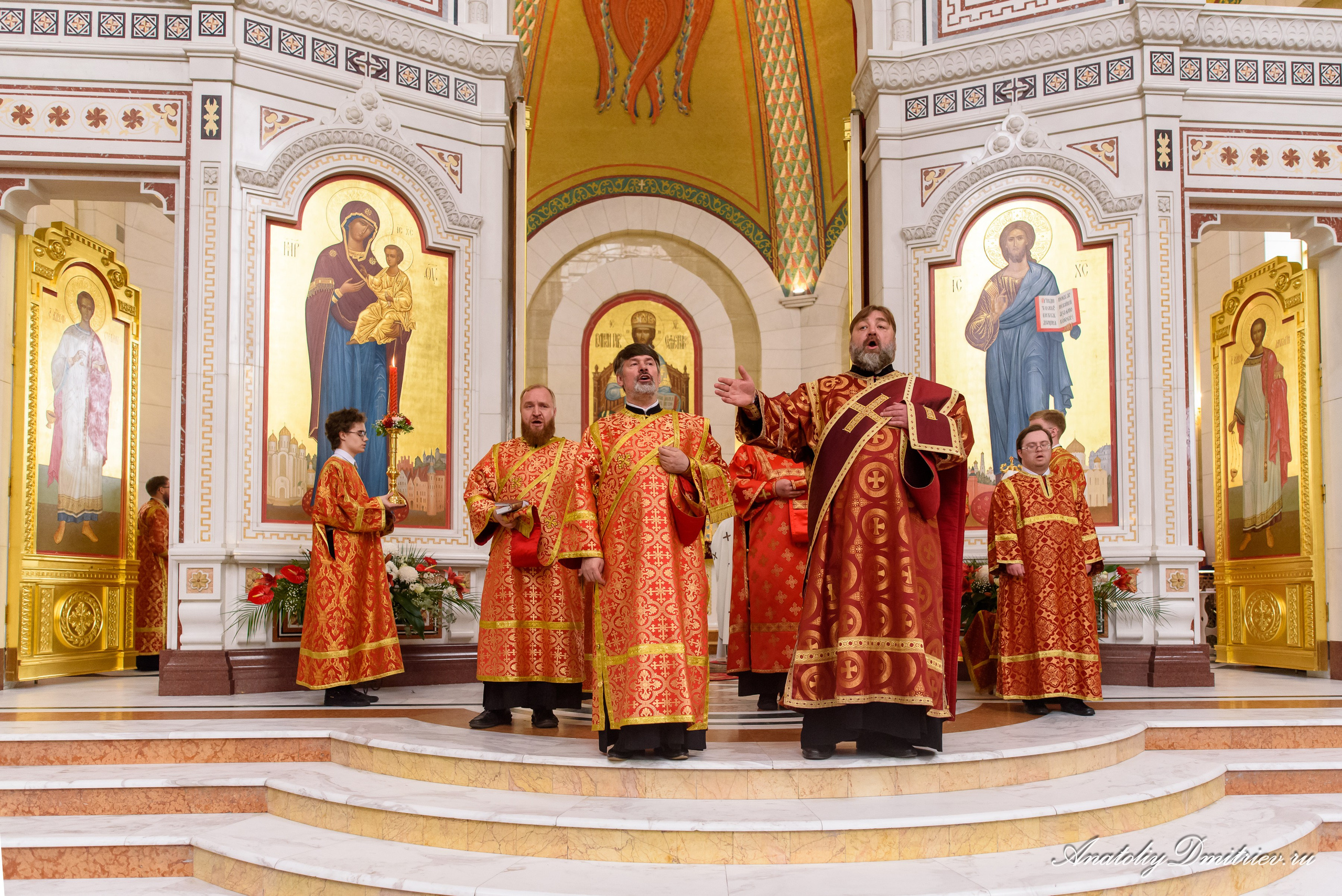 Служба на 40-летие Калининградской епархии. Фотограф  Крещения и Венчания Калининград