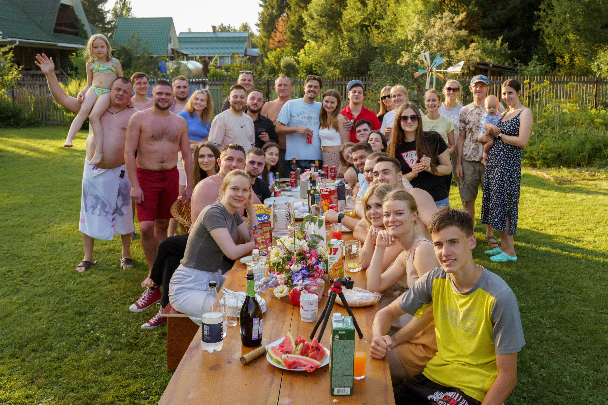 Weeding Dacha Afterparty Миша и Ирина. Свадебный фотограф в Москве Анна Полушина