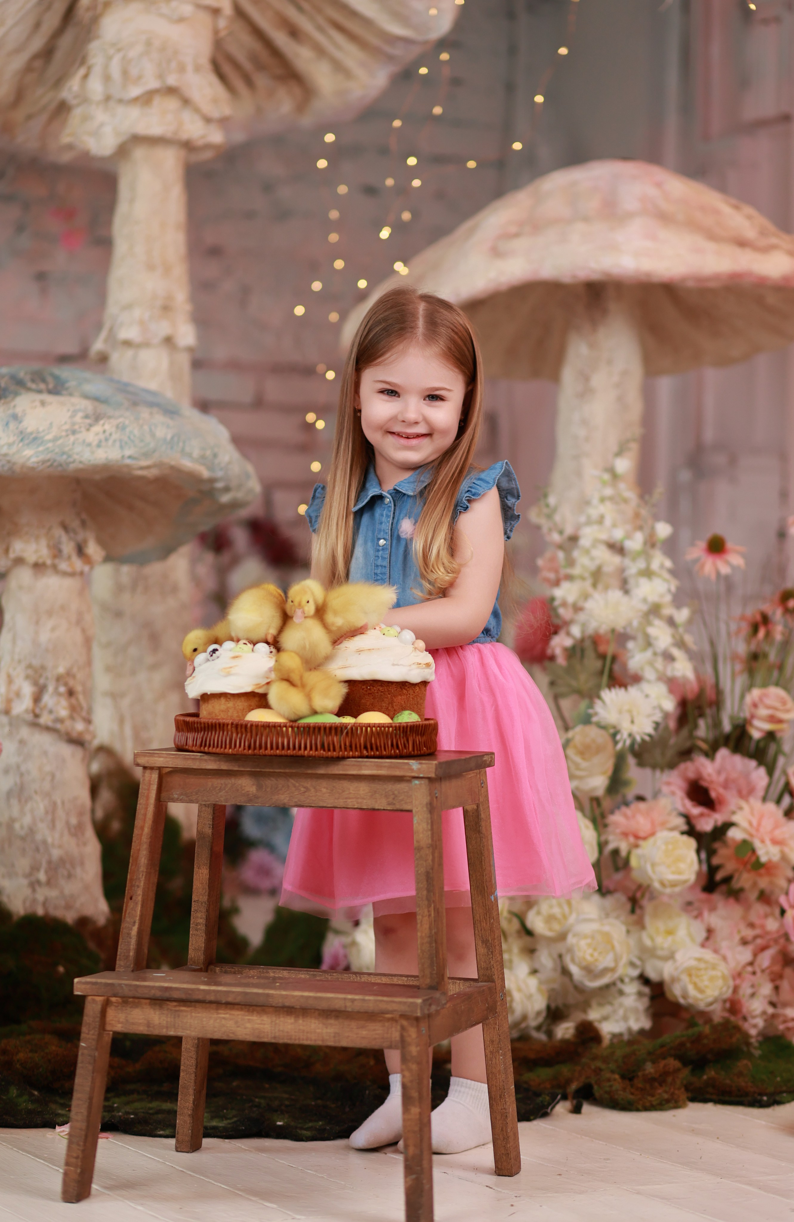 «Светлая Пасха» с утятами. Детский семейный фотограф Краснодар