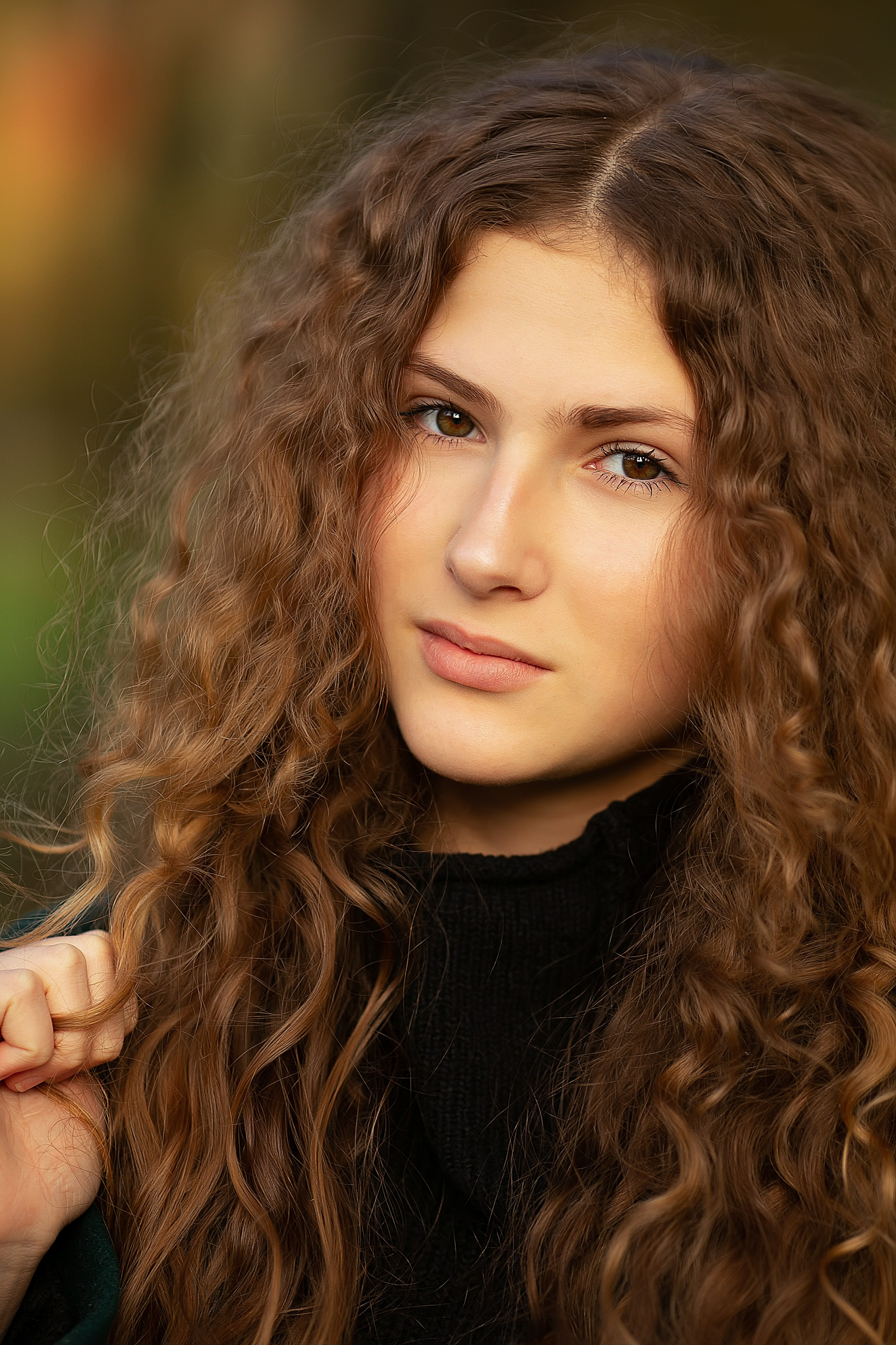 Осенняя гармония: Лиза и природа. Главная