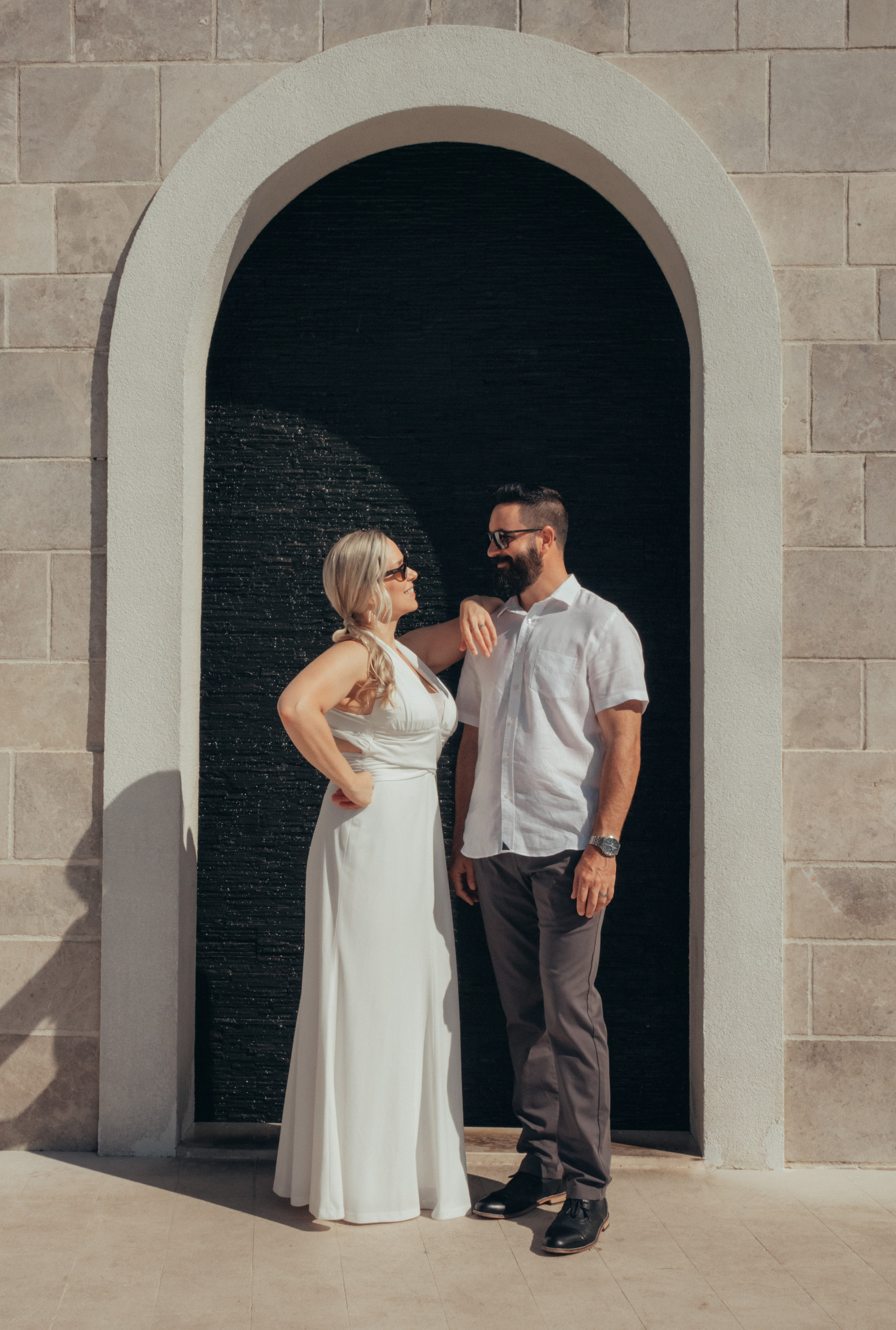 Nancy and Justin Adriatic anniversary. Portrait photographer in Tivat Montenegro Katerina Kirsanova