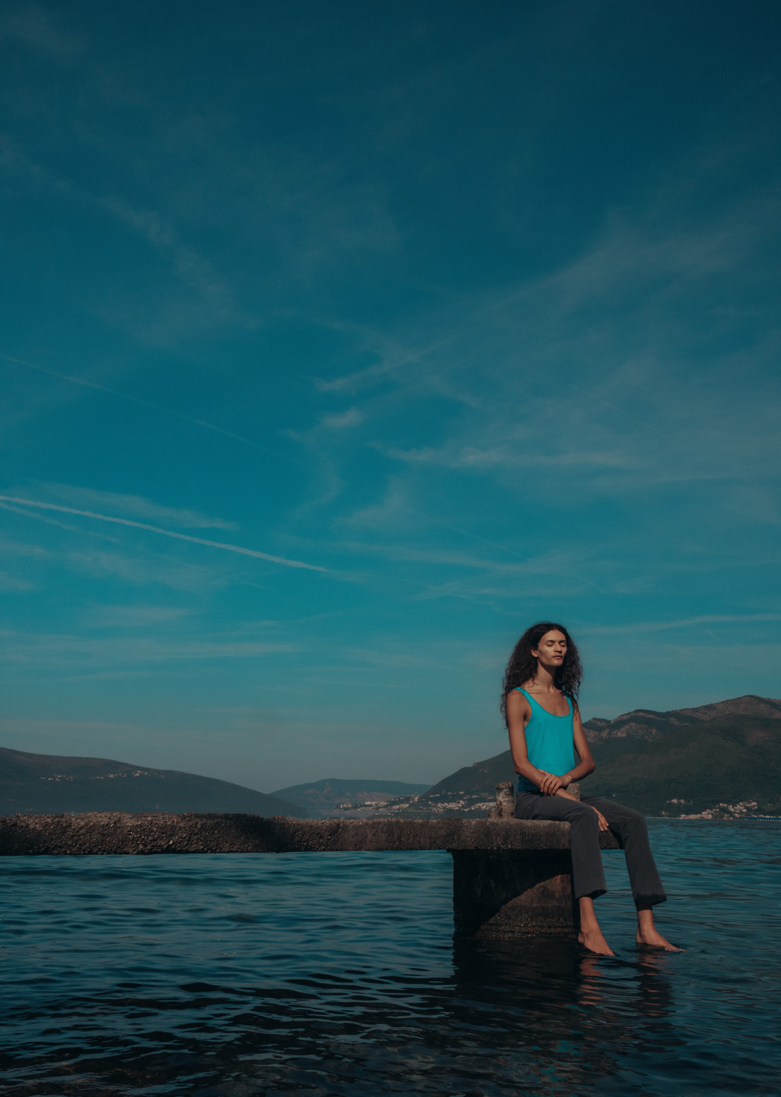 Minimalistic photoshoot for men in Montenegro. Portrait photographer in Tivat Montenegro Katerina Kirsanova