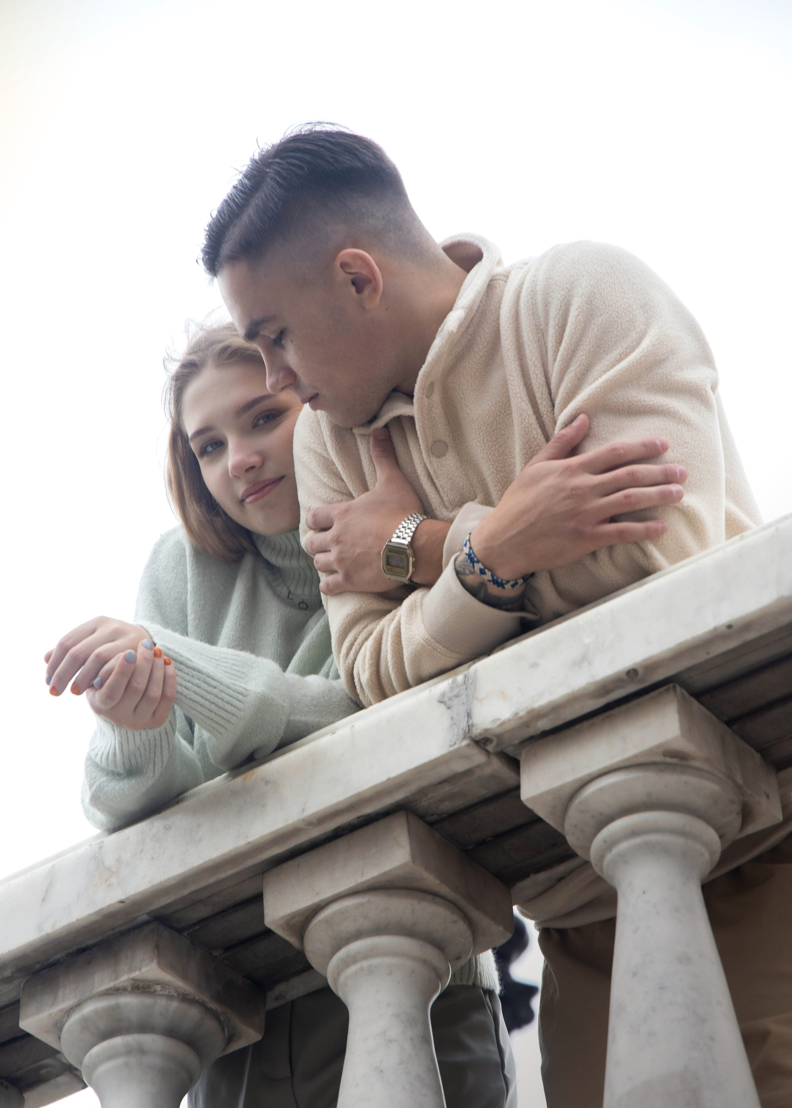 Love story. Фотосессия новорожденных в Москве и Московской области