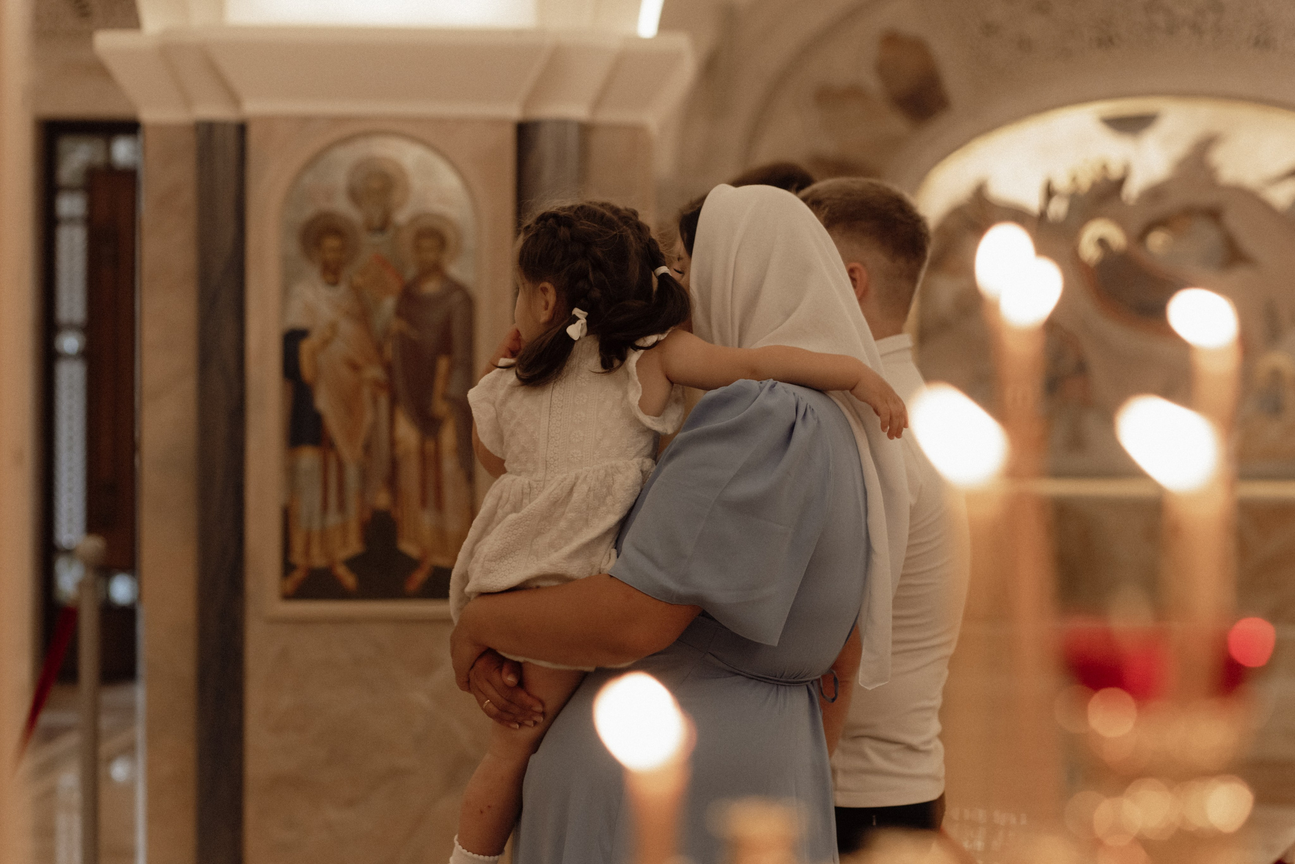 Крещение Киры. Семейный и свадебный фотограф в Челябинске Мария Леонтьева