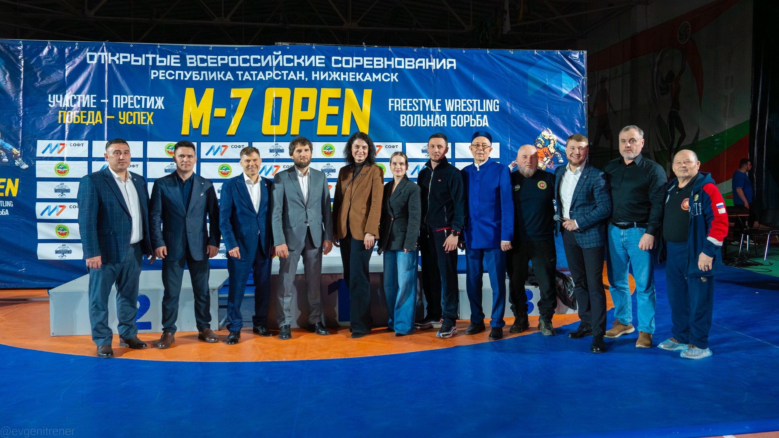 Всероссийский турнир по «Вольной борьбе». M-7 OPEN-14. г. Нижнекамск 28.03.26. Евгений | Спорт Фото в Татарстане