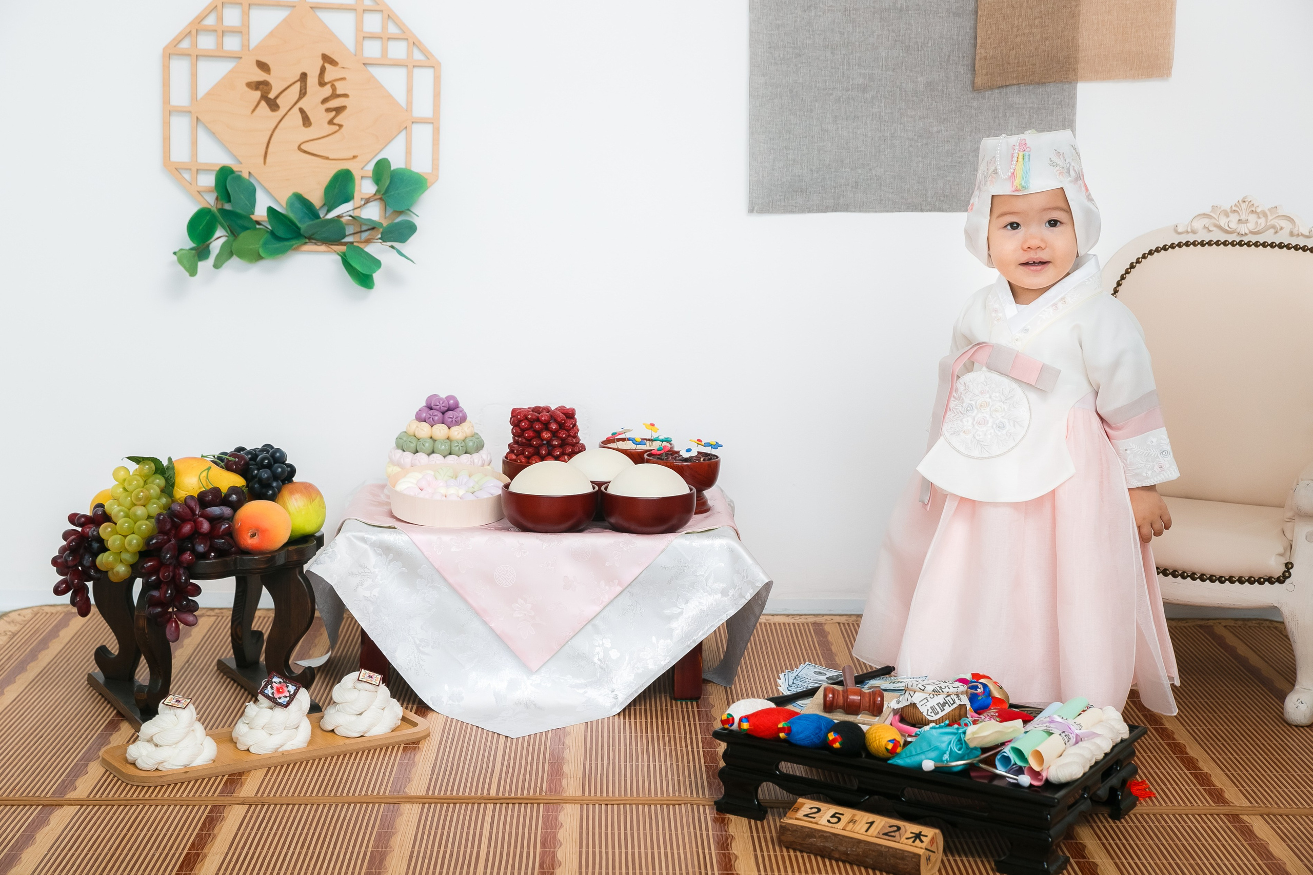 첫돌 Утренняя церемония (малыши). «Инбок» Фото студия