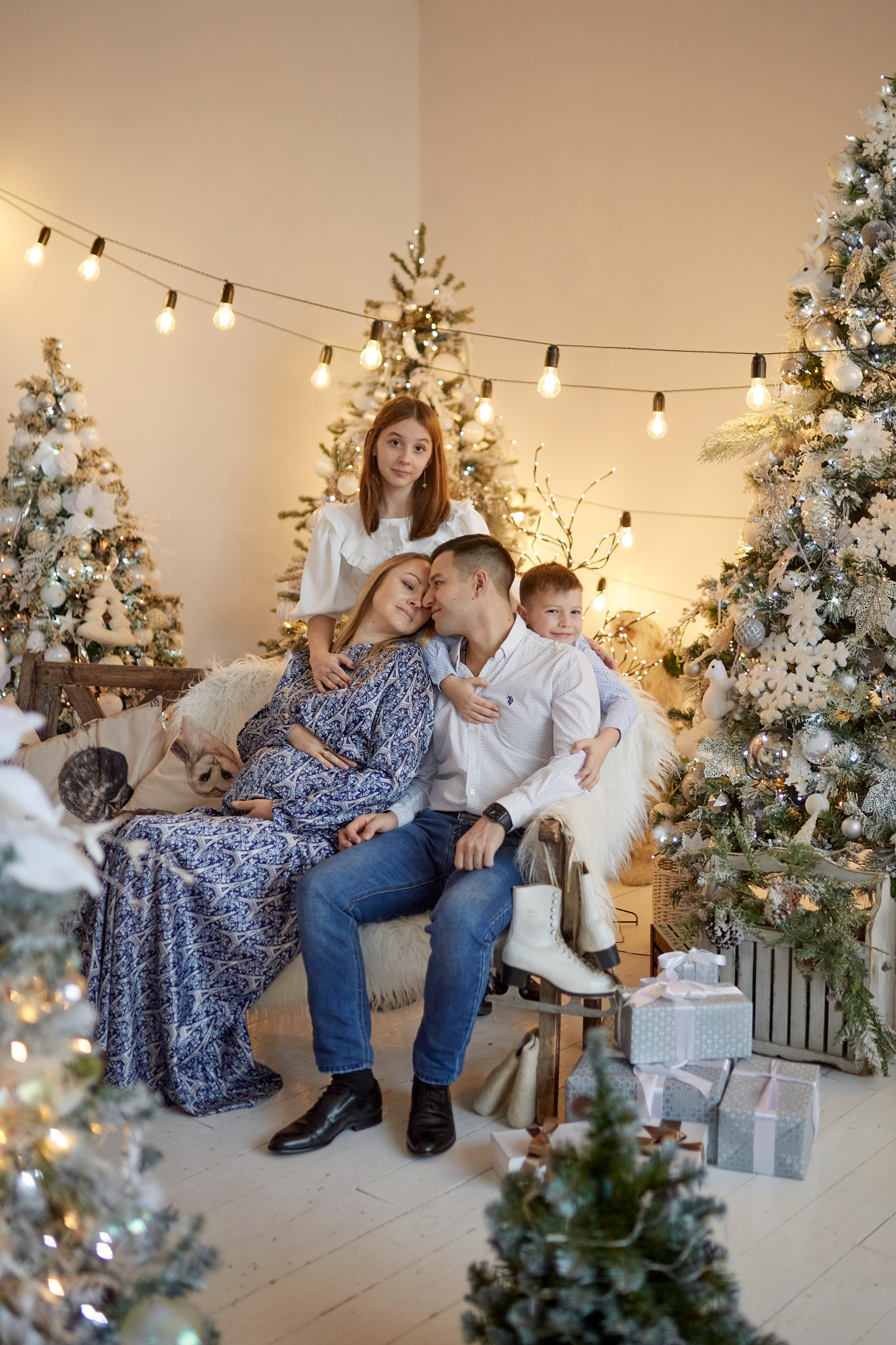 Новый год. Семейный фотограф в Москве Наталия Павлова