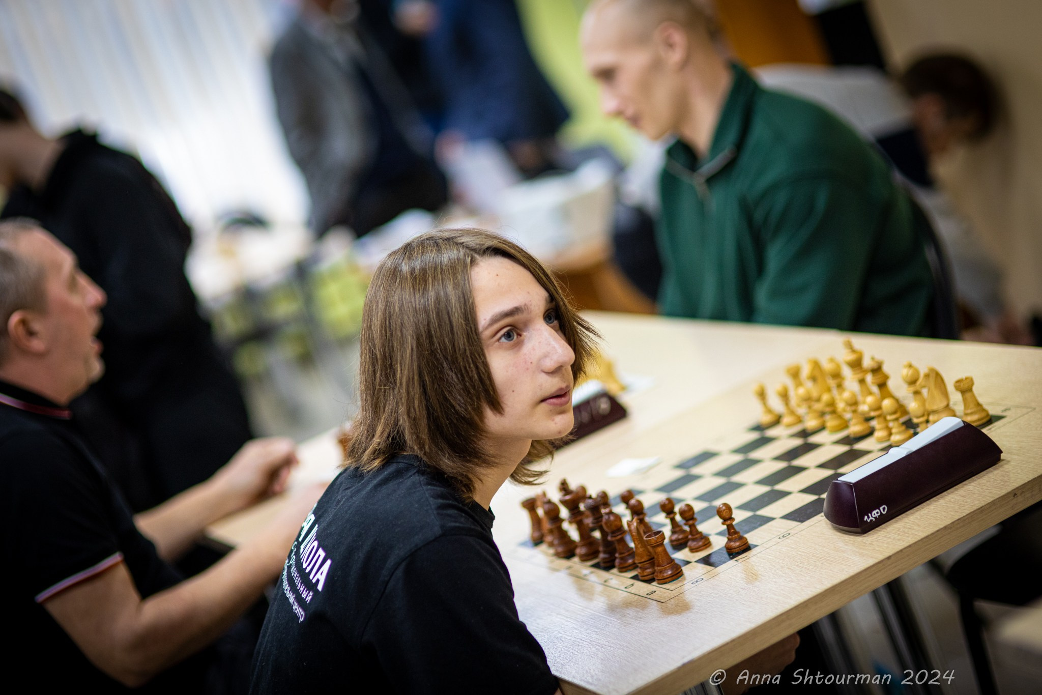 2024 Чемпионат Ярославской области по быстрым шахматам (Ярославль, Россия). Фотограф Анна Штурман (репортажная съёмка любых событий и мероприятий) Anna Shtourman photographer