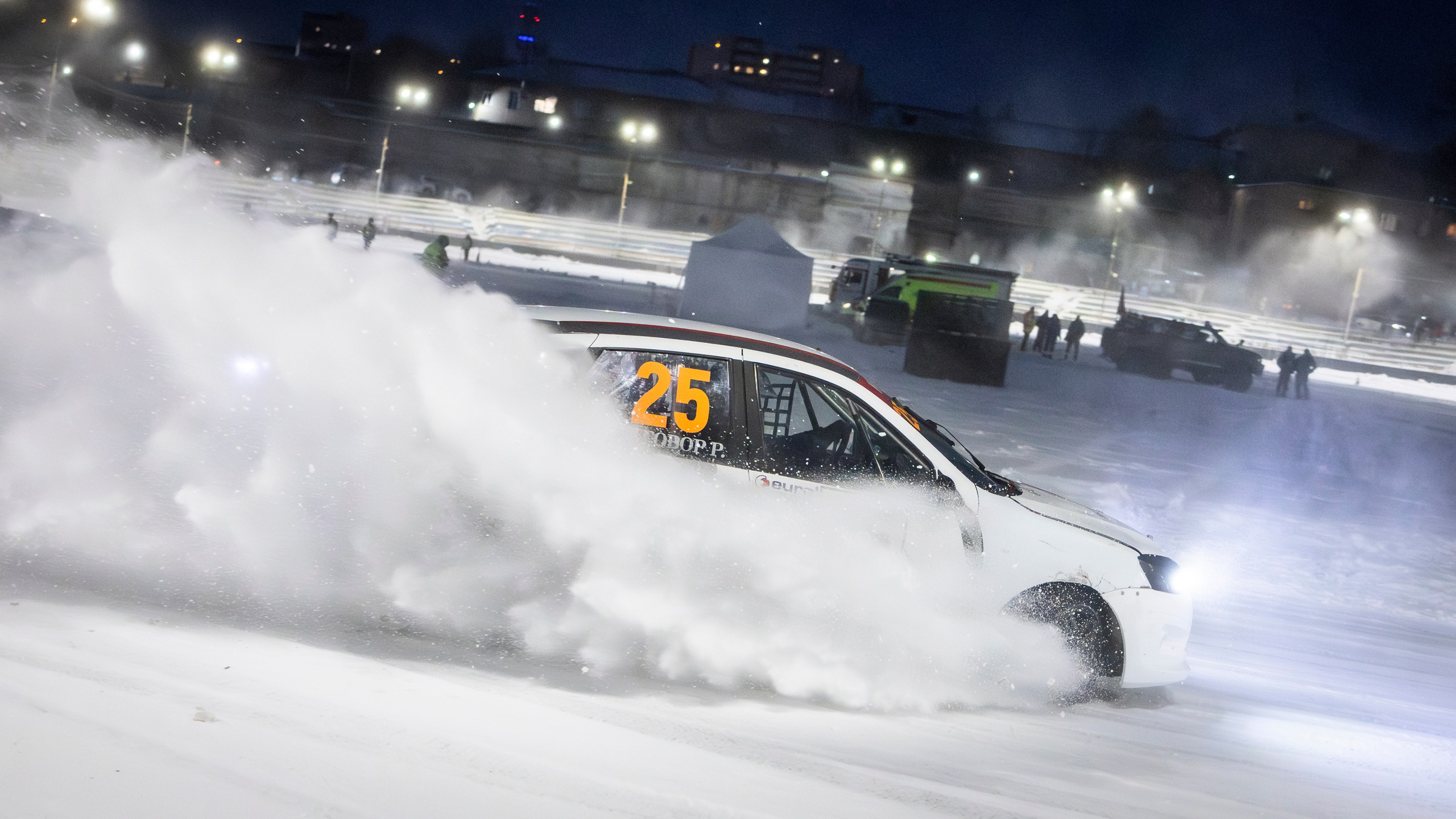 Автогонки «Трек 400» на льду. Bertran Ordo