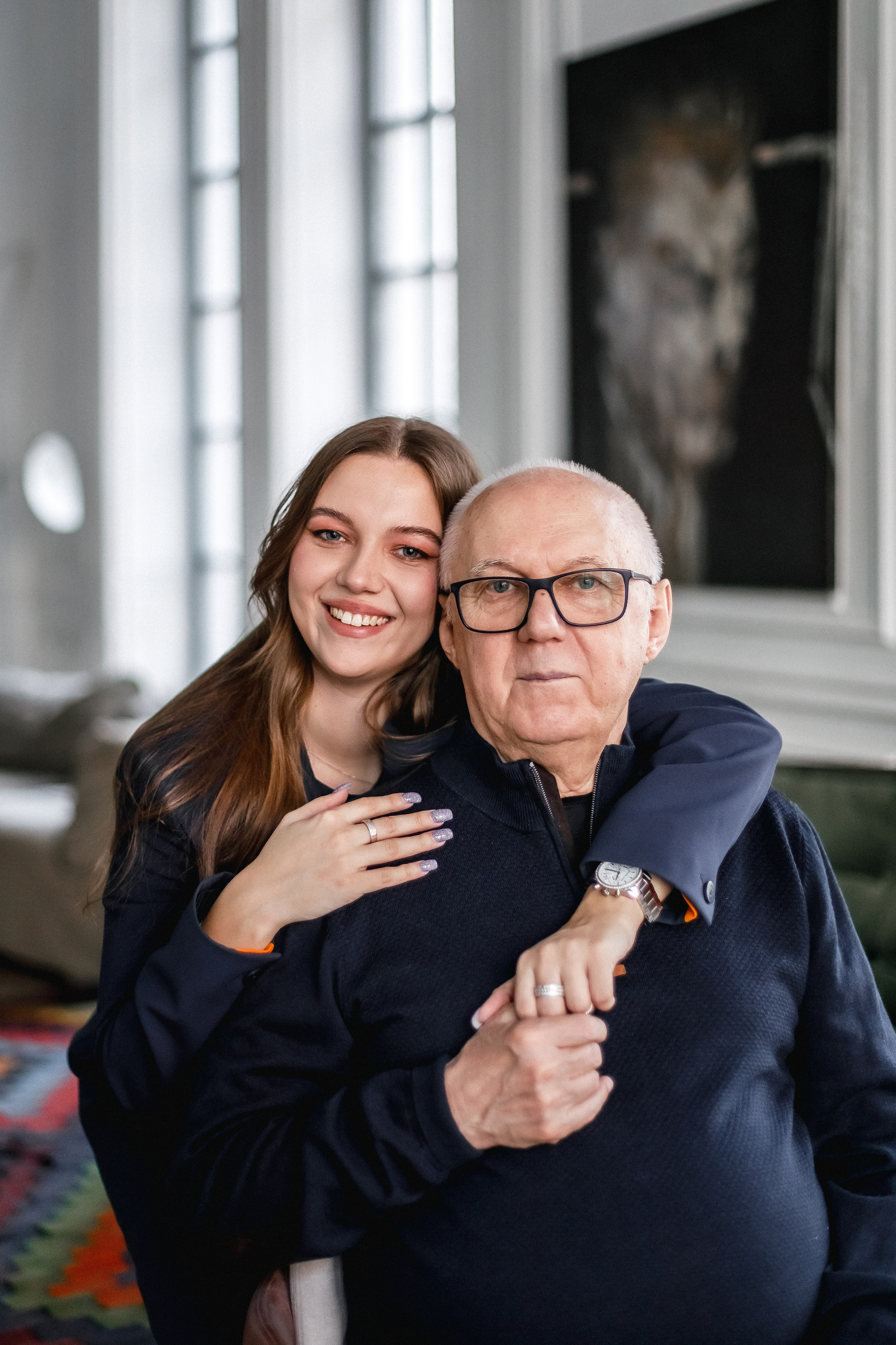 Виолетта и родители. Фотограф в Москве Базанова Дарья