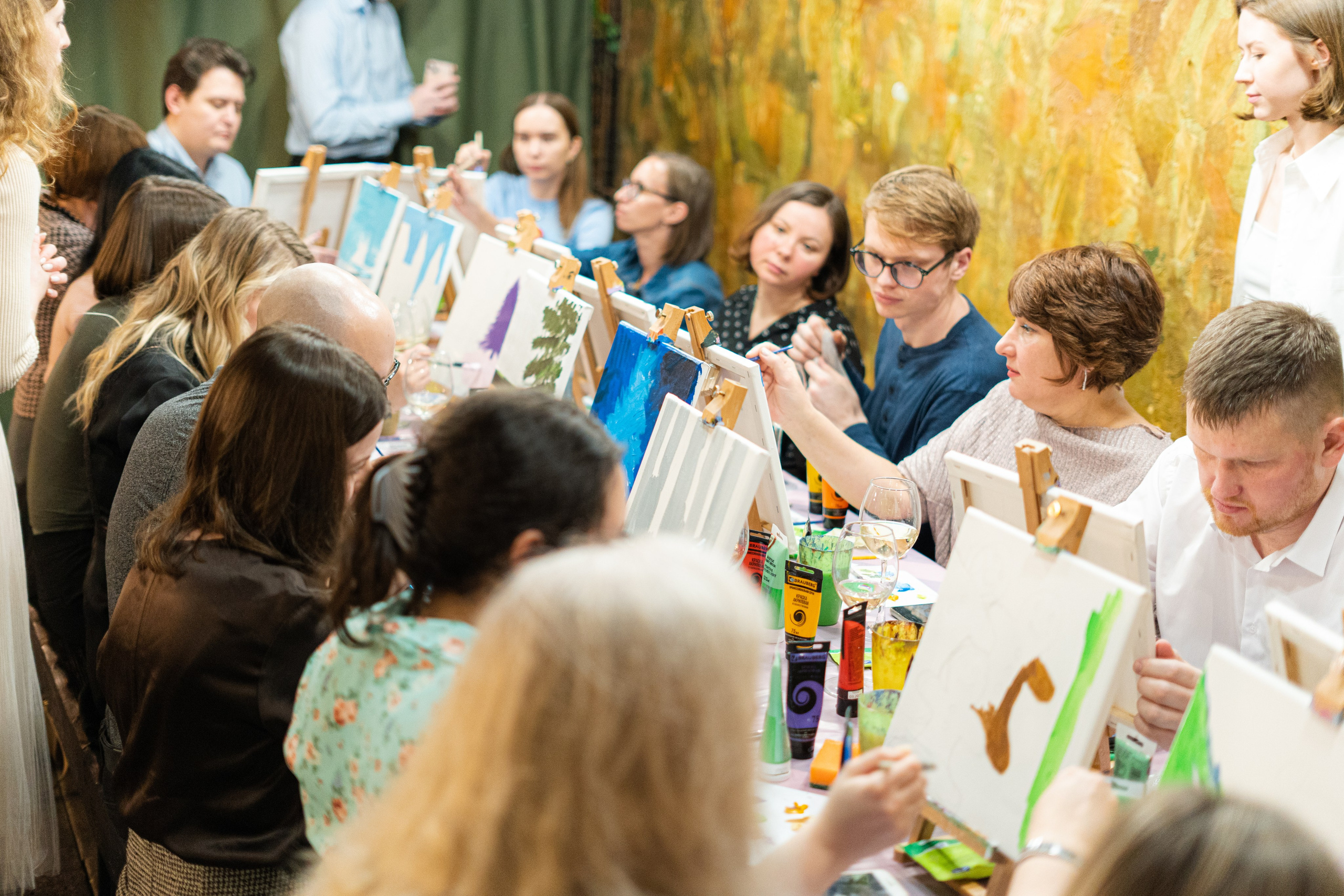 Корпоратив Teach Me Art 2. Портретный фотограф в Москве и Санкт-Петербурге Арина Чех