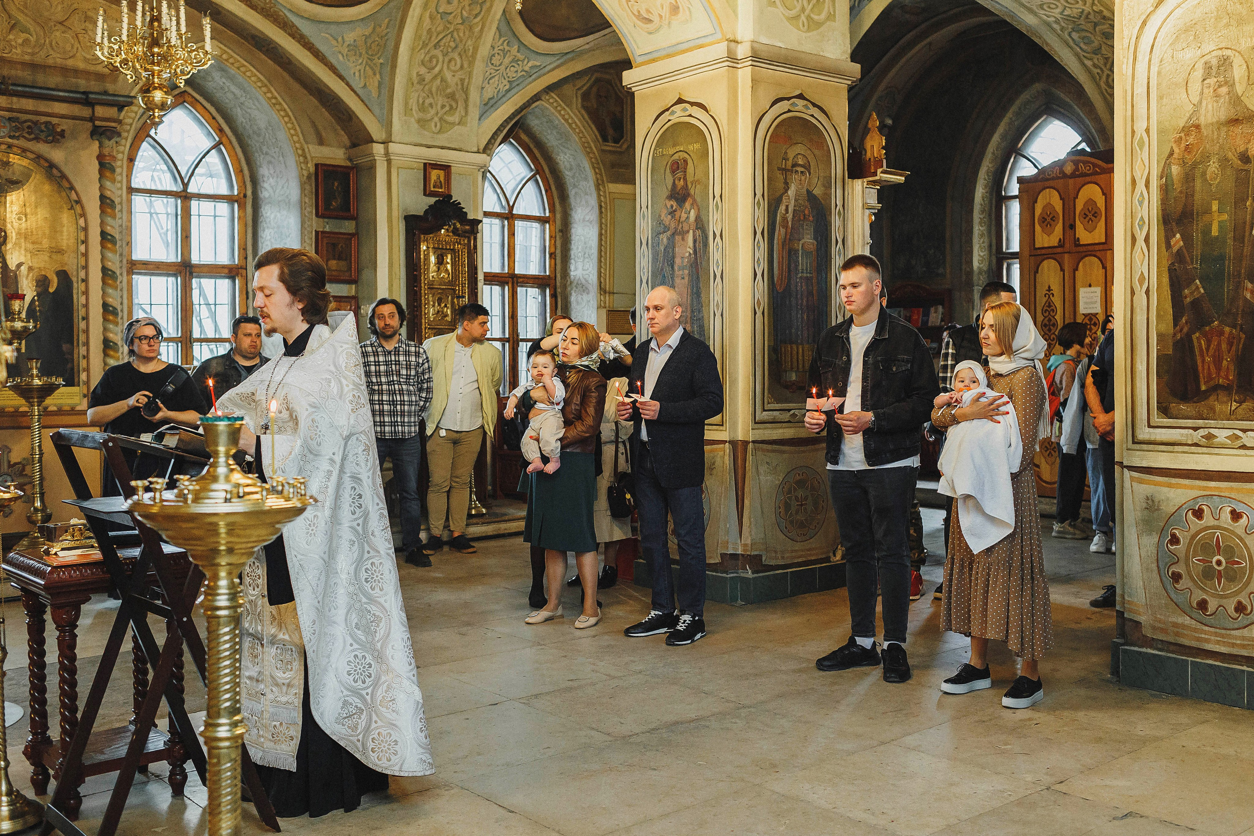 Таинство крещения в Люберцах и Москве. Фотограф в Москве и Люберцах Анна Ушакова