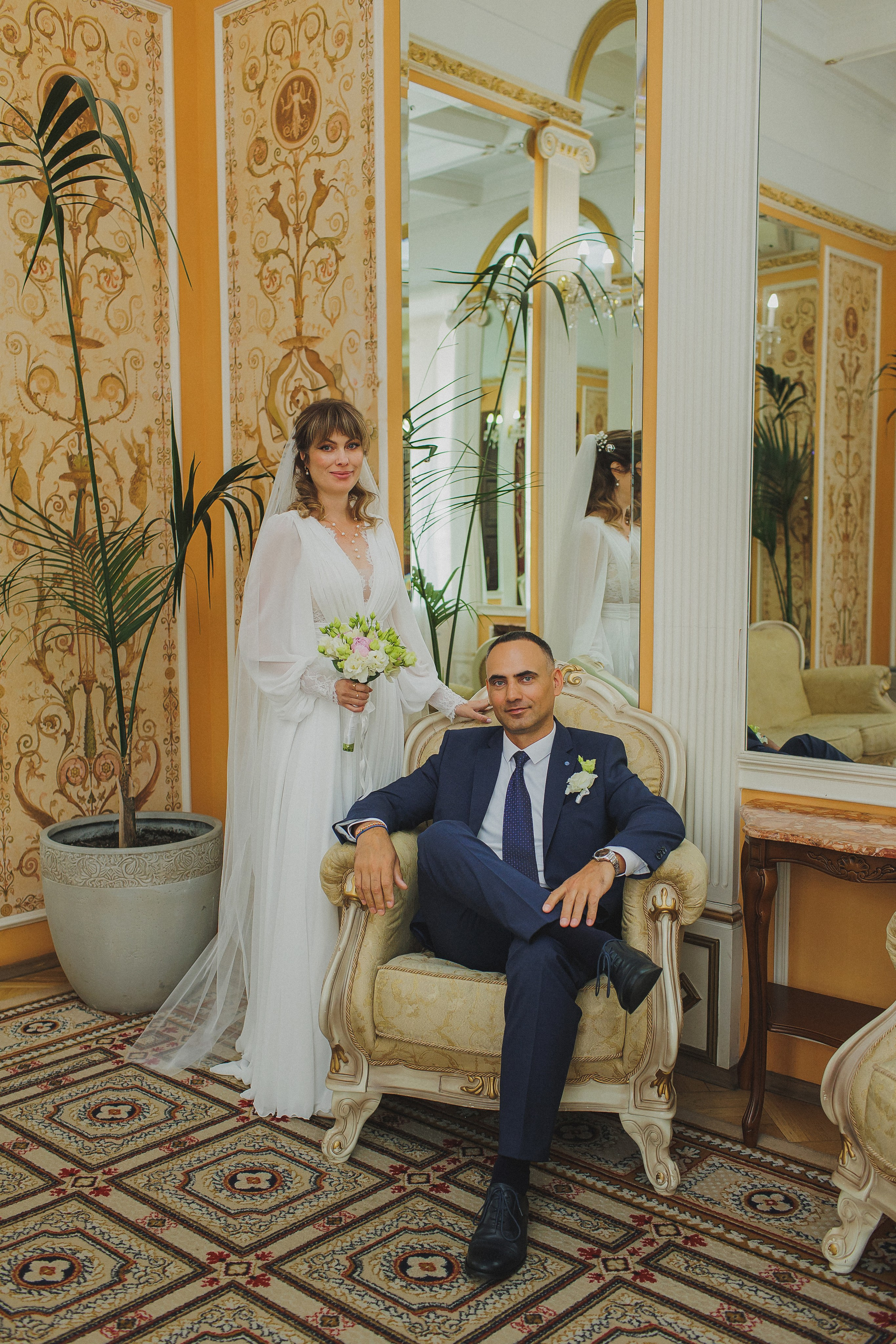 Свадебная фотосессия в Кусково. Фотограф в Москве и Люберцах Анна Ушакова