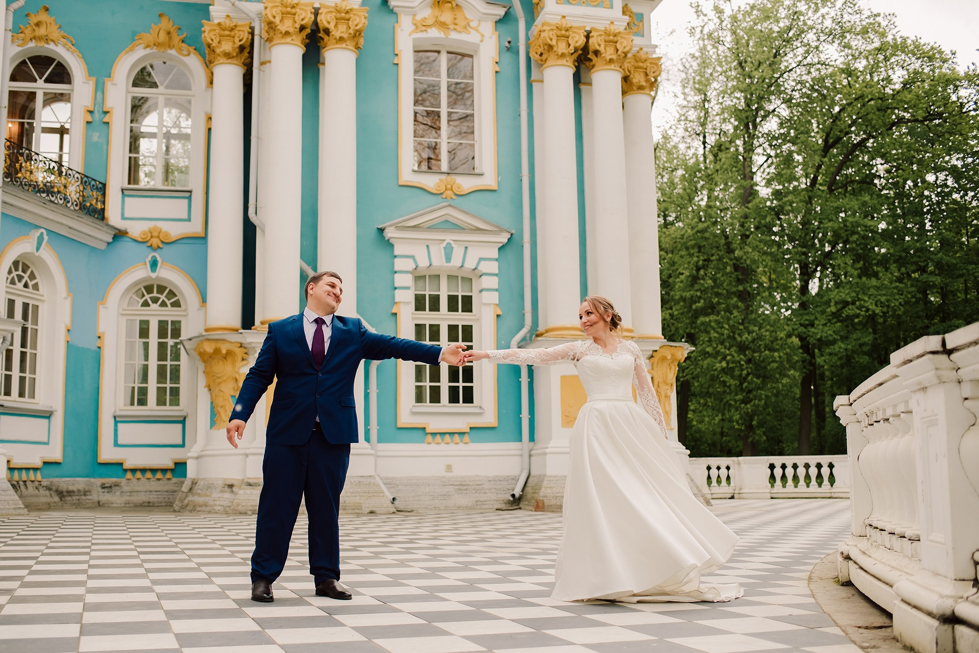 Екатерина и Степан. Свадьба для двоих. Екатерининский — Витебский — Михайловский. Семейный и Свадебный фотограф. Санкт-Петербург. Пушкин