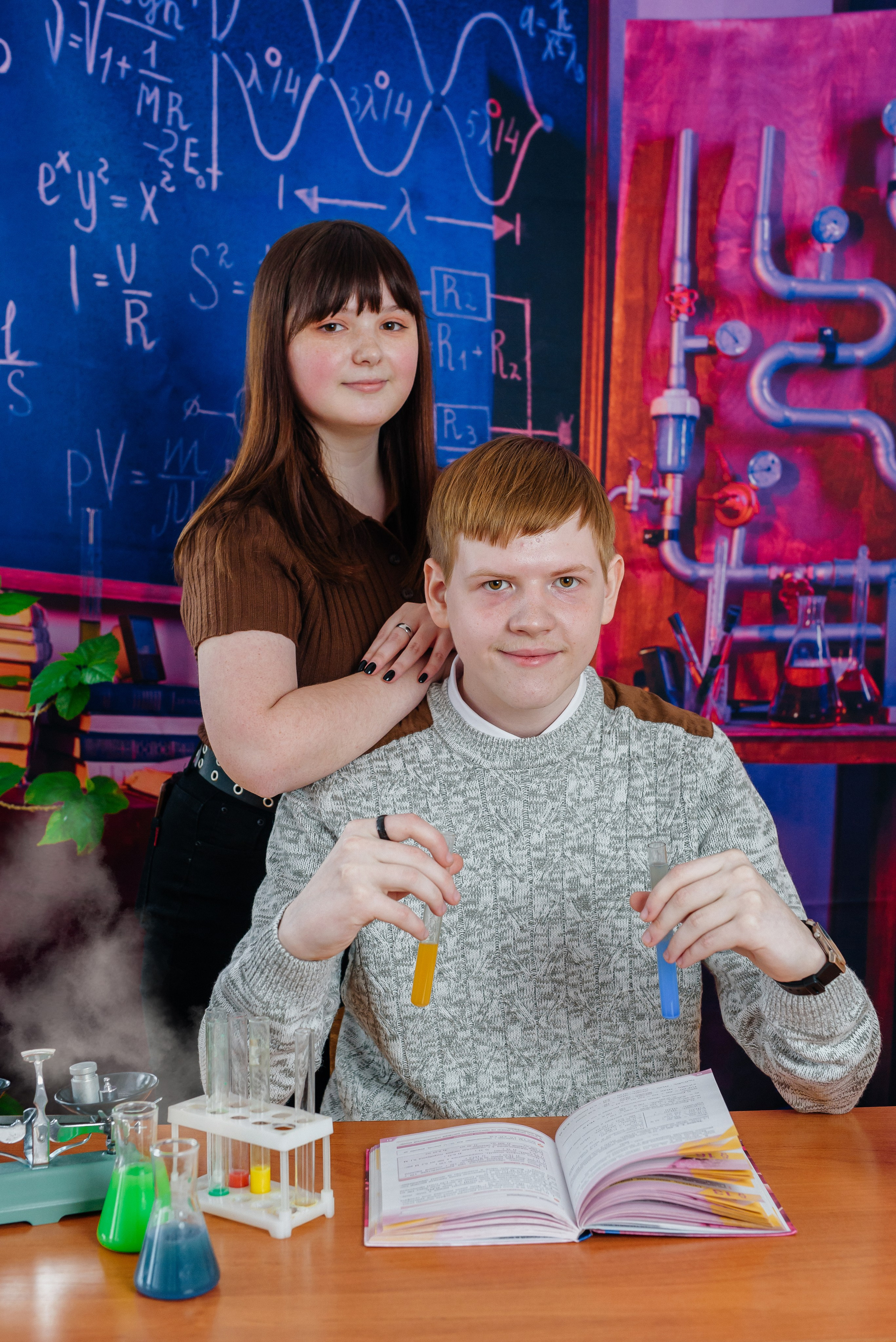 Урок химии. Семейный фотограф в Барнауле