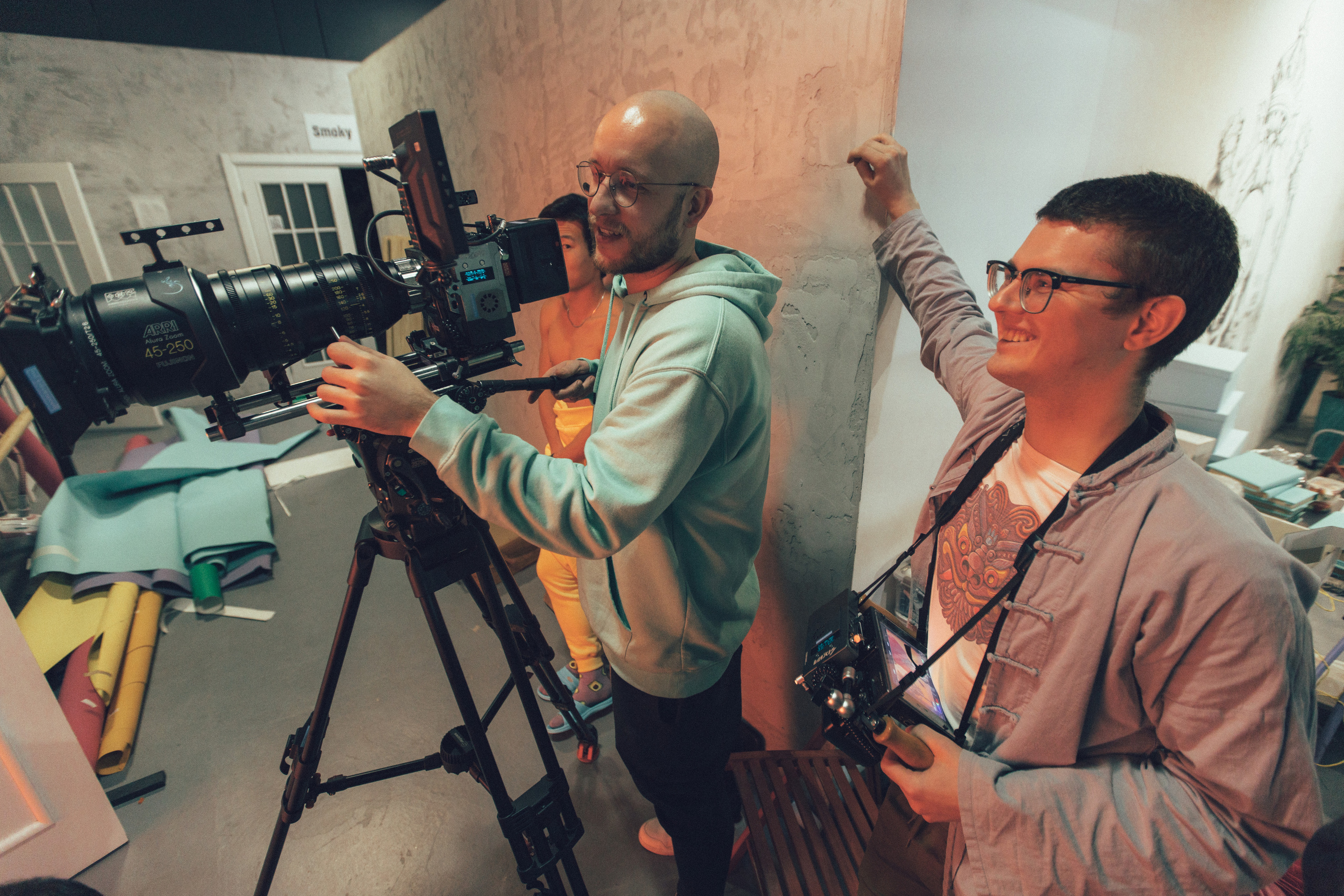 Съемки Клипа группы Руки Вверх. Фотограф в Москве Десятова Ксения