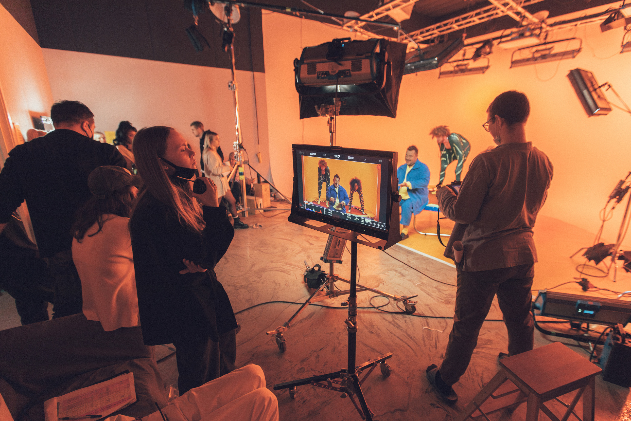 Съемки Клипа группы Руки Вверх. Фотограф в Москве Десятова Ксения