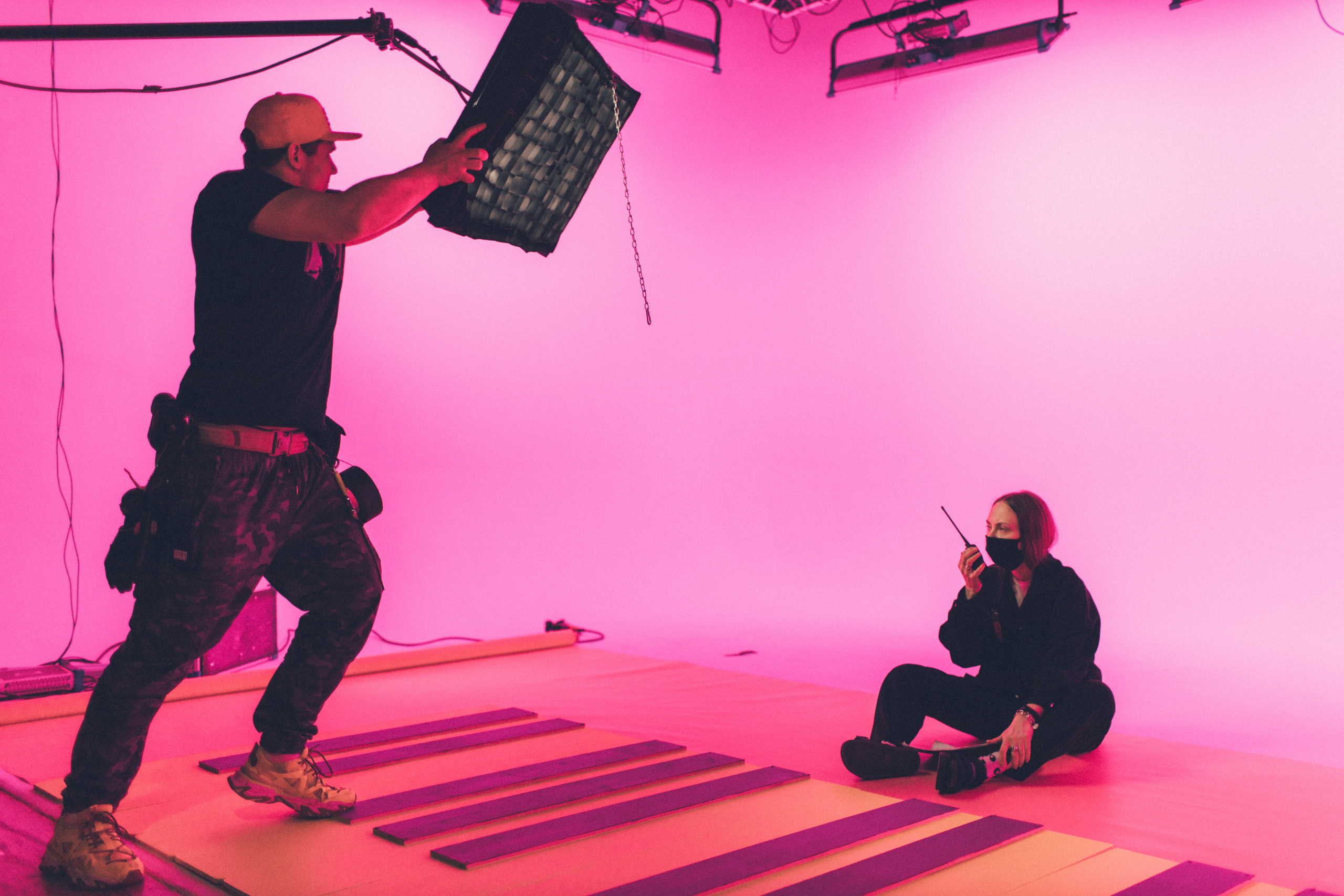 Съемки Клипа группы Руки Вверх. Фотограф в Москве Десятова Ксения